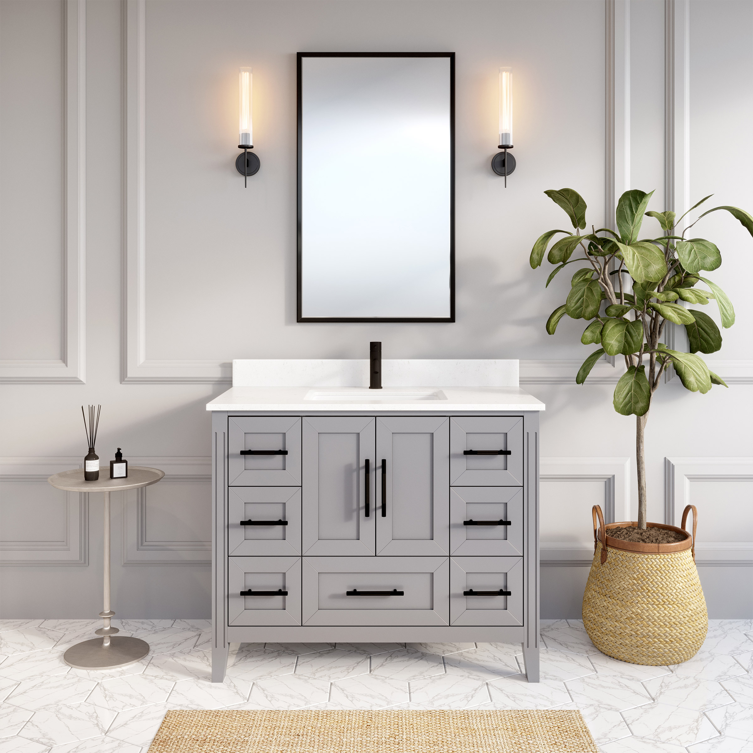 Studio Bathe Hudson 42 in. Single Vanity