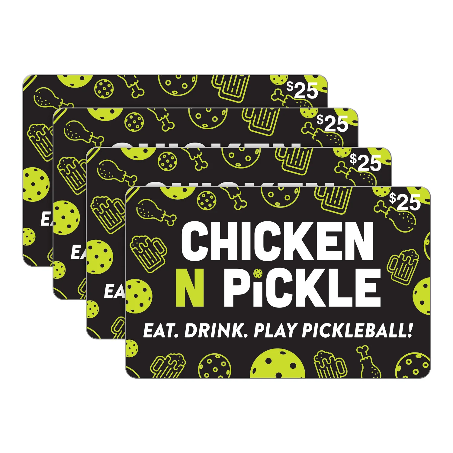 Chicken N Pickle - Four $25 eGift Cards