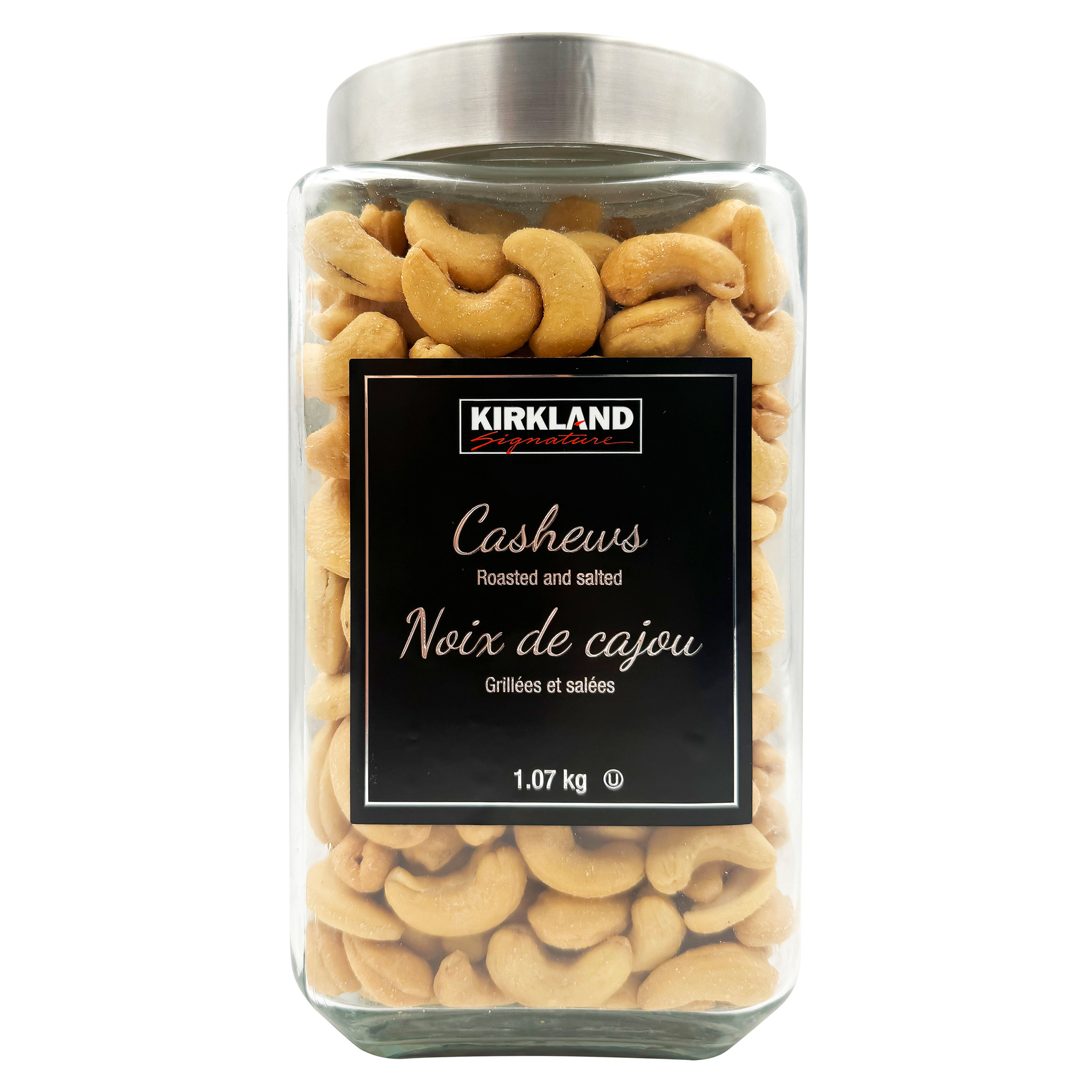 Kirkland Signature Black Label Cashews, 1.07 Kg