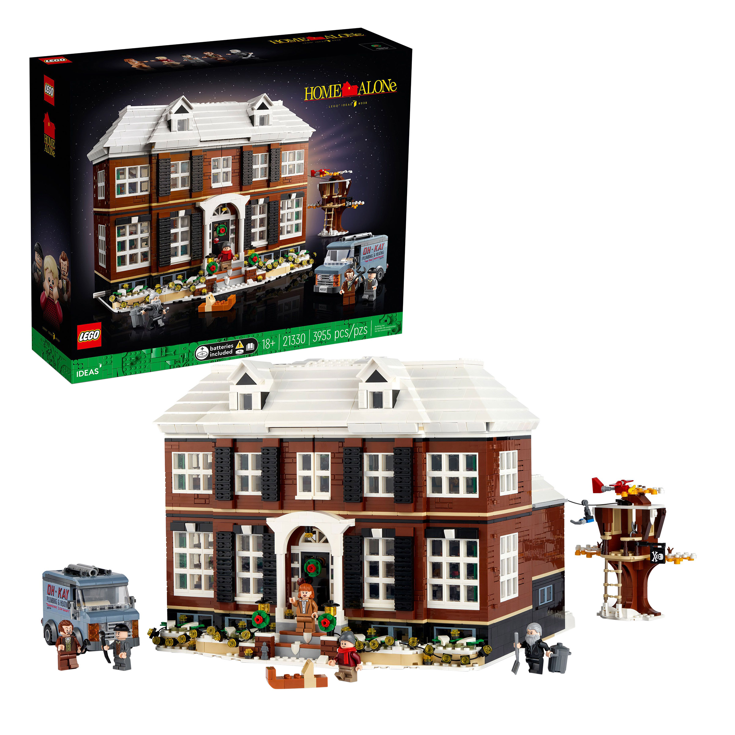 LEGO Ideas Home Alone 21330 with Bonus LEGO Architecture Paris 21044