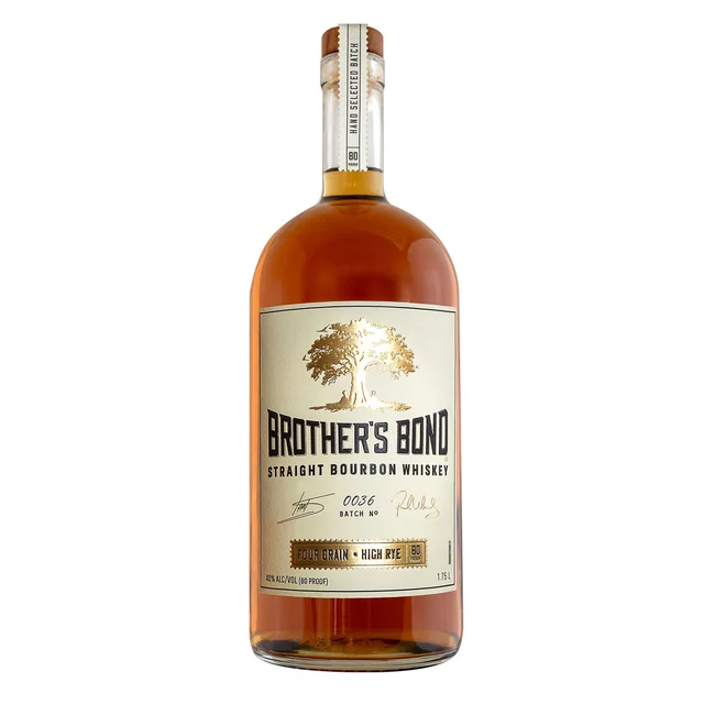 BROTHER'S BOND BOURBON WHISKEY LAWRENCEBURG, IN 1.75L