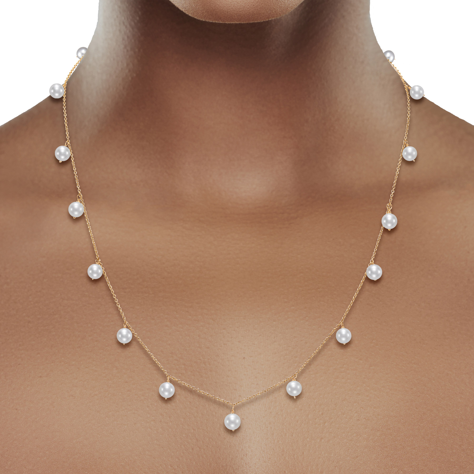 5.5 – 6 mm Cultured Freshwater Pearl Necklace | Costco