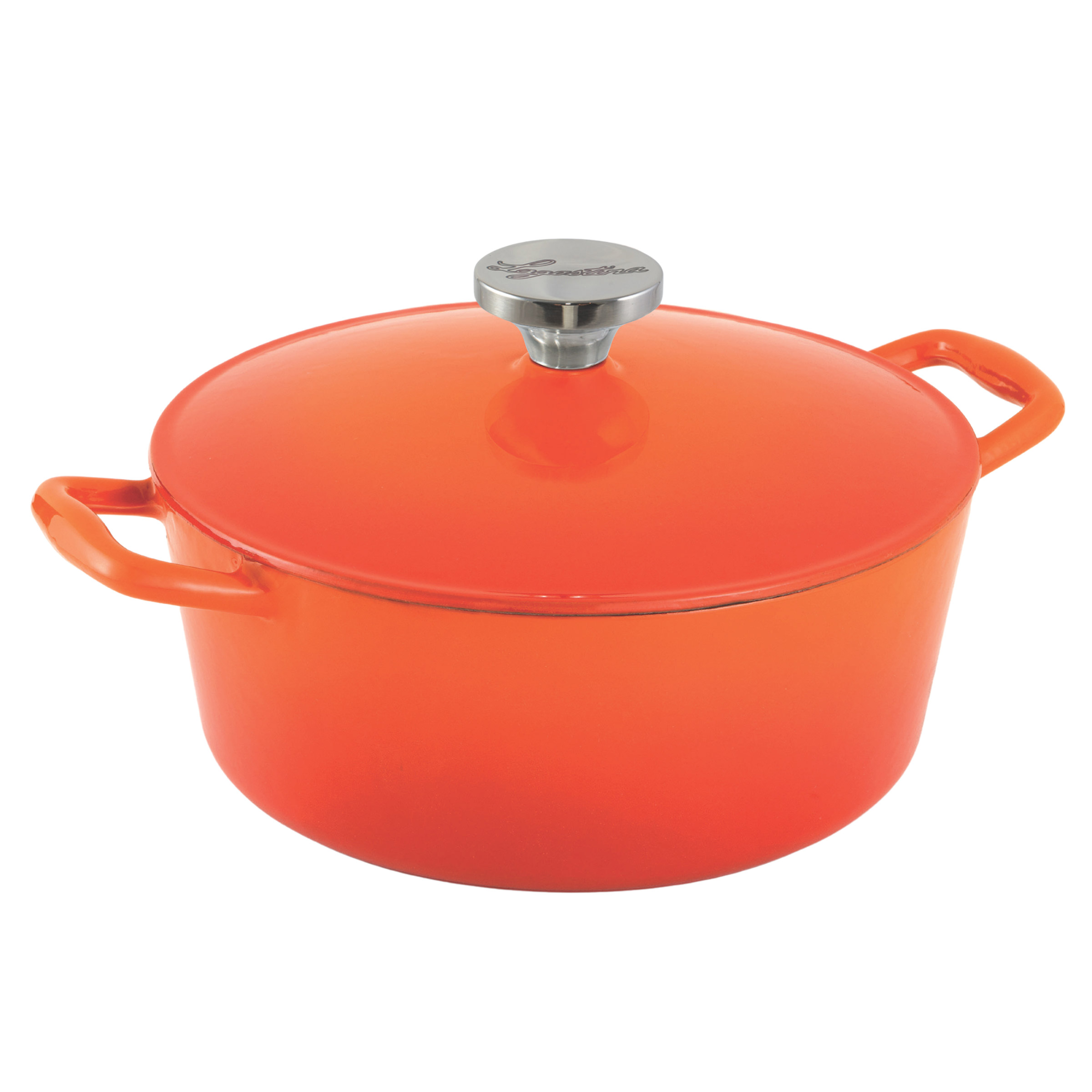 Lagostina Tuscan Collection - Sienna Enameled Cast Iron Casserole, 5.7 L (6 qt.)
