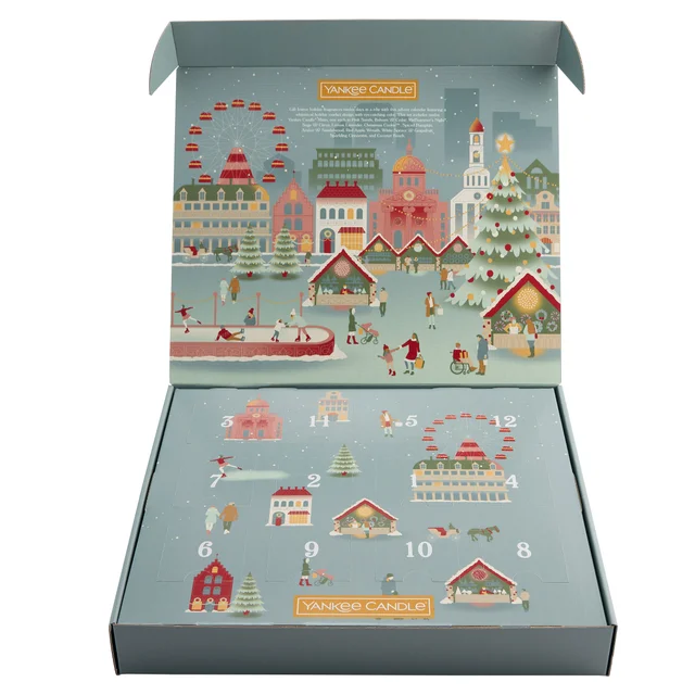 YANKEE ADVENT CALENDAR 12 DAYS OF FRAGRANCES