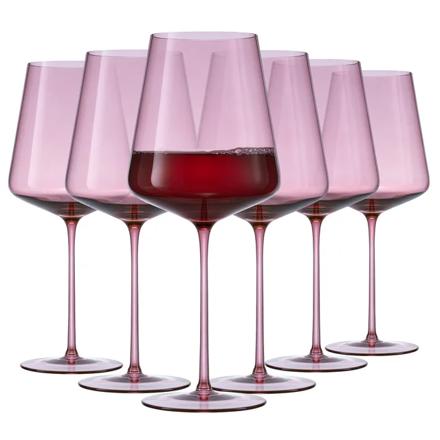 JOYJOLT 19 OZ RED WINE GLASSES SIDNEY SET OF 6