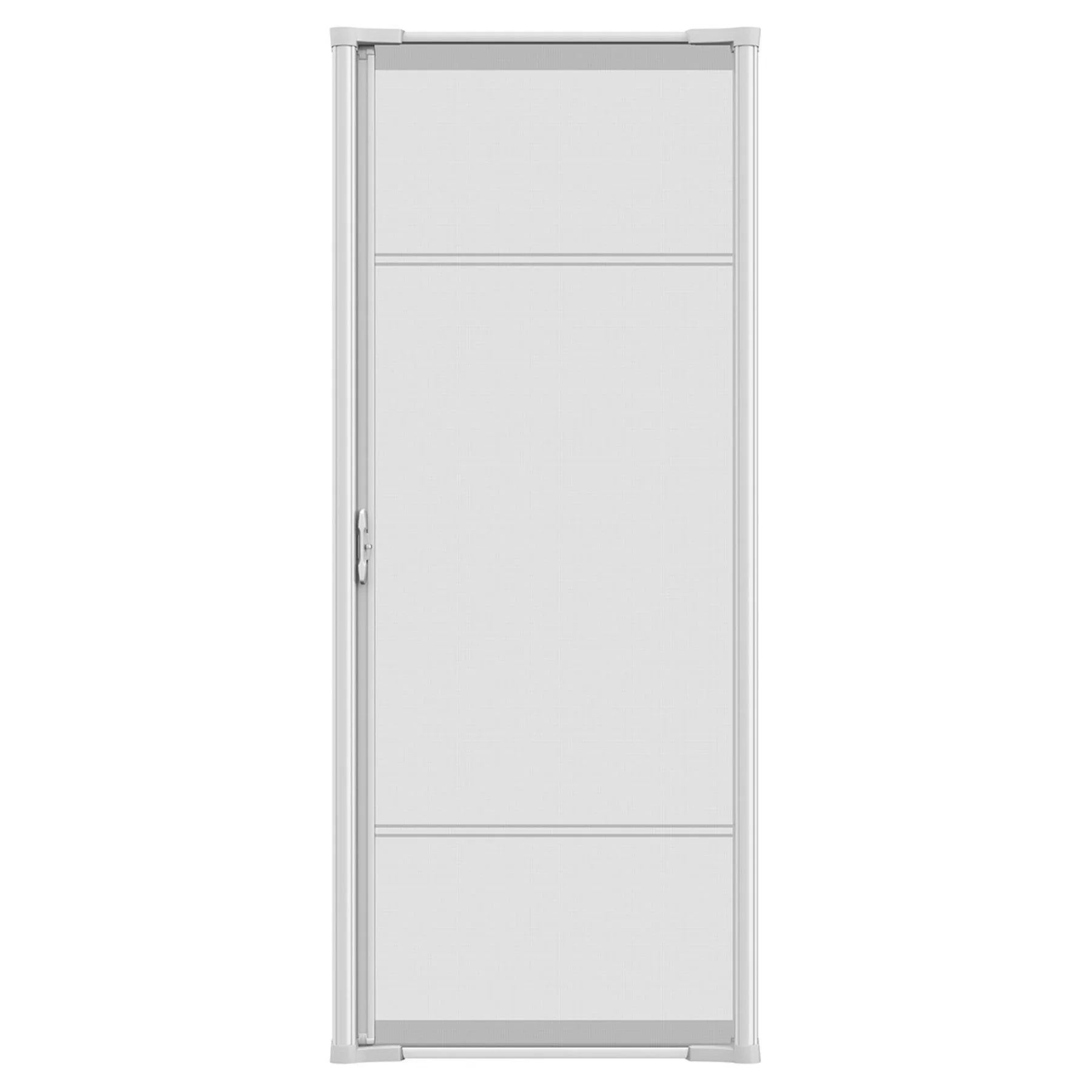 Cool Retractable Screen Door for Single Door Opening