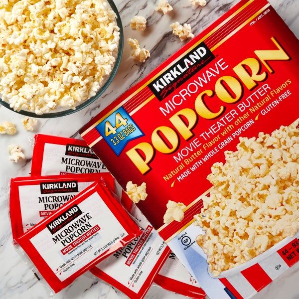 Kirkland Signature Microwave Popcorn, 3.3 oz, 44-count | Costco Kirkland Signature Microwave Popcorn, 3.3 oz, 44-count | Costco