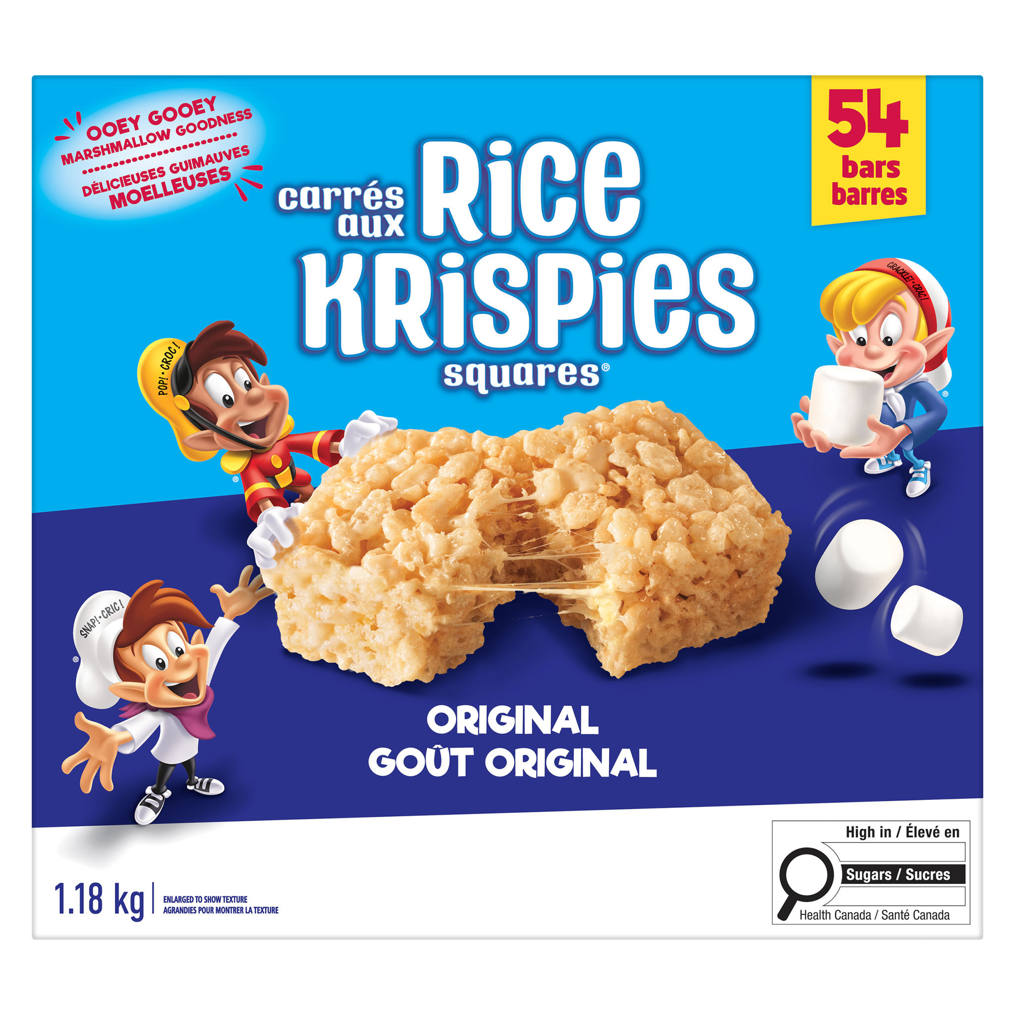 Kellogg's Rice Krispies Squares, 54 × 22 g