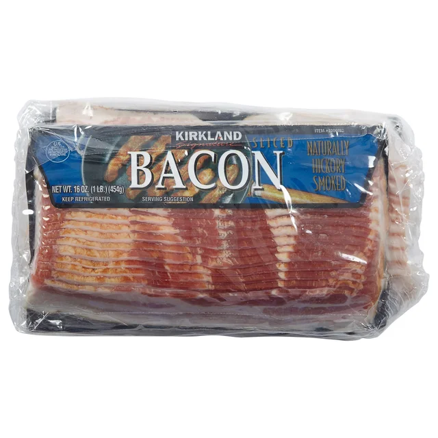 Kirkland Signature Sliced Bacon, 1 lb, 4-count