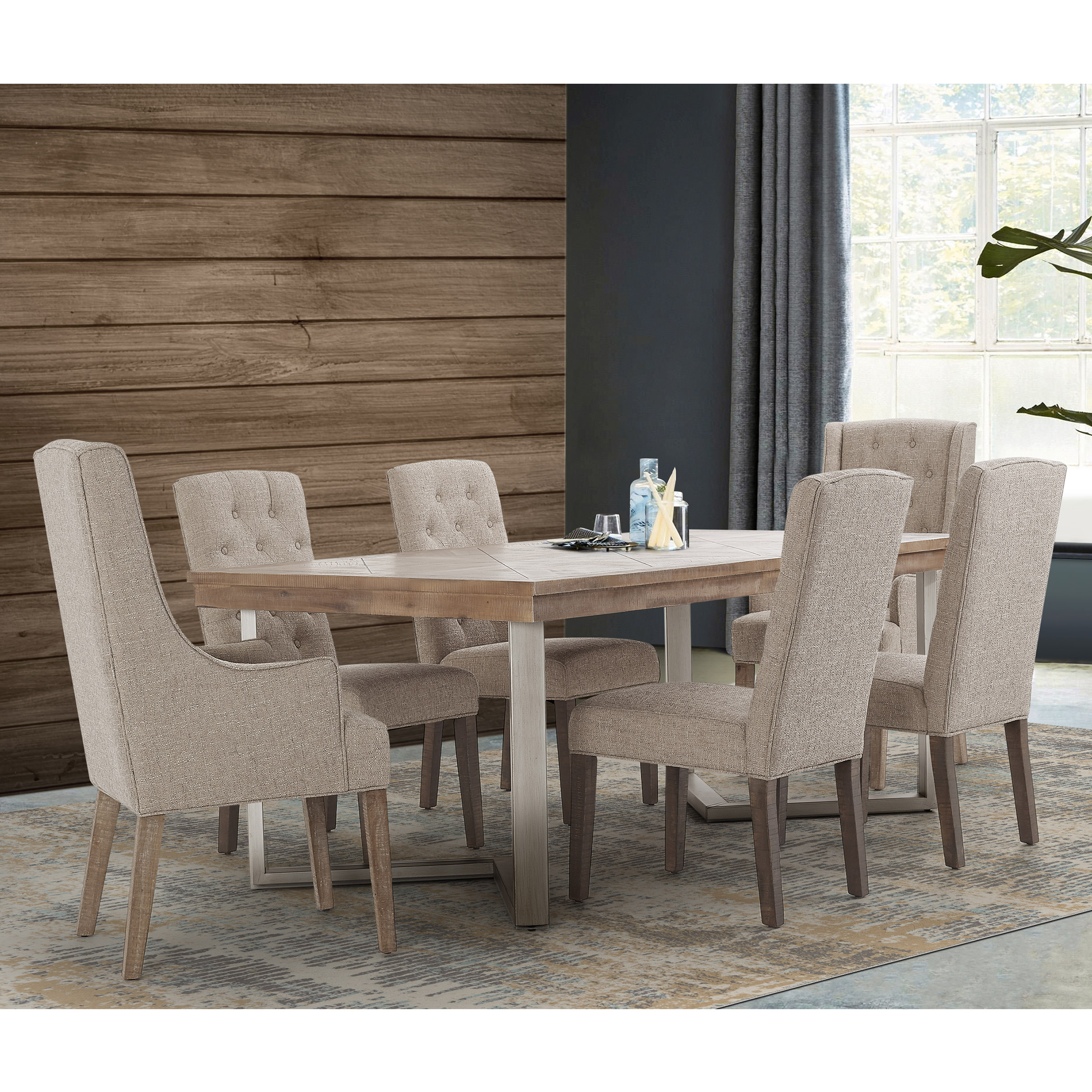 Hudson Ferry 7-piece Dining Set | Costco