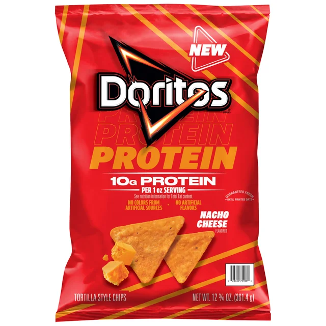 DORITOS NACHO PROTEIN CHIPS 12.8 OZ