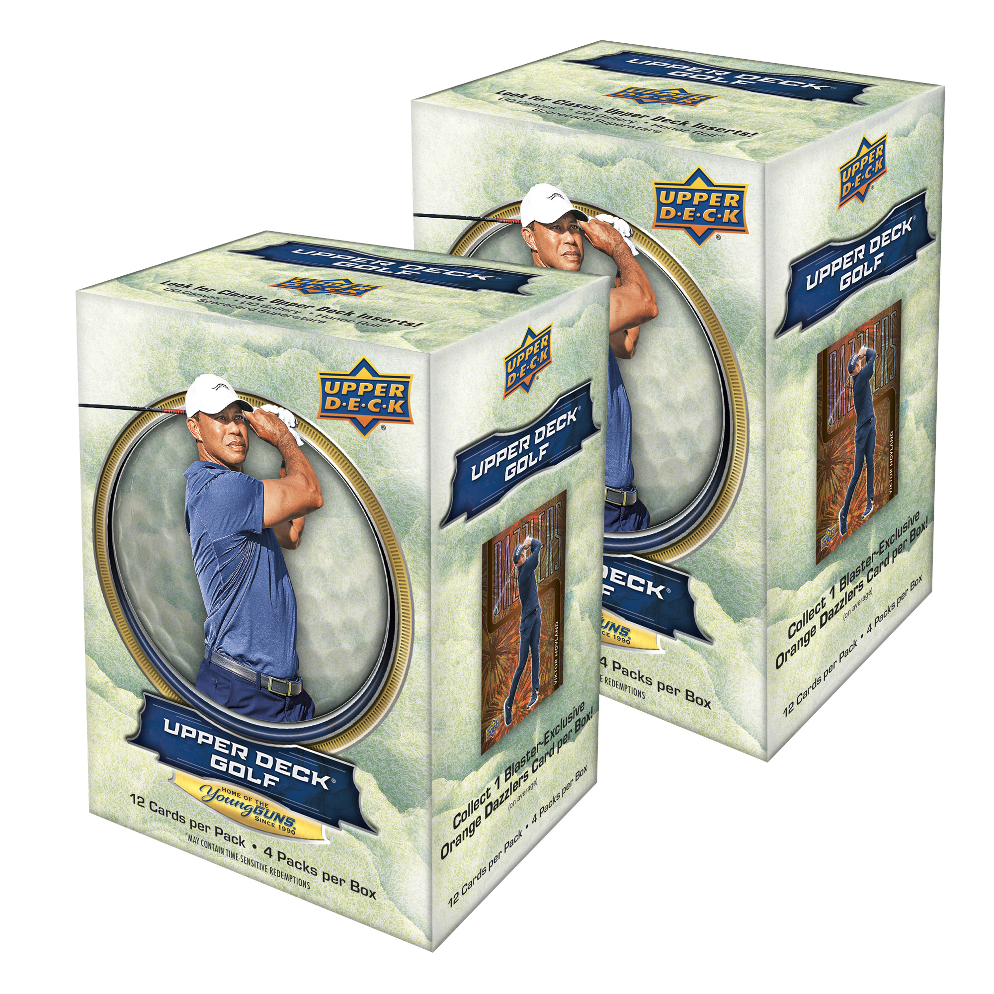 Upper Deck Golf Trading Card Blaster Box, 2-pack | Costco