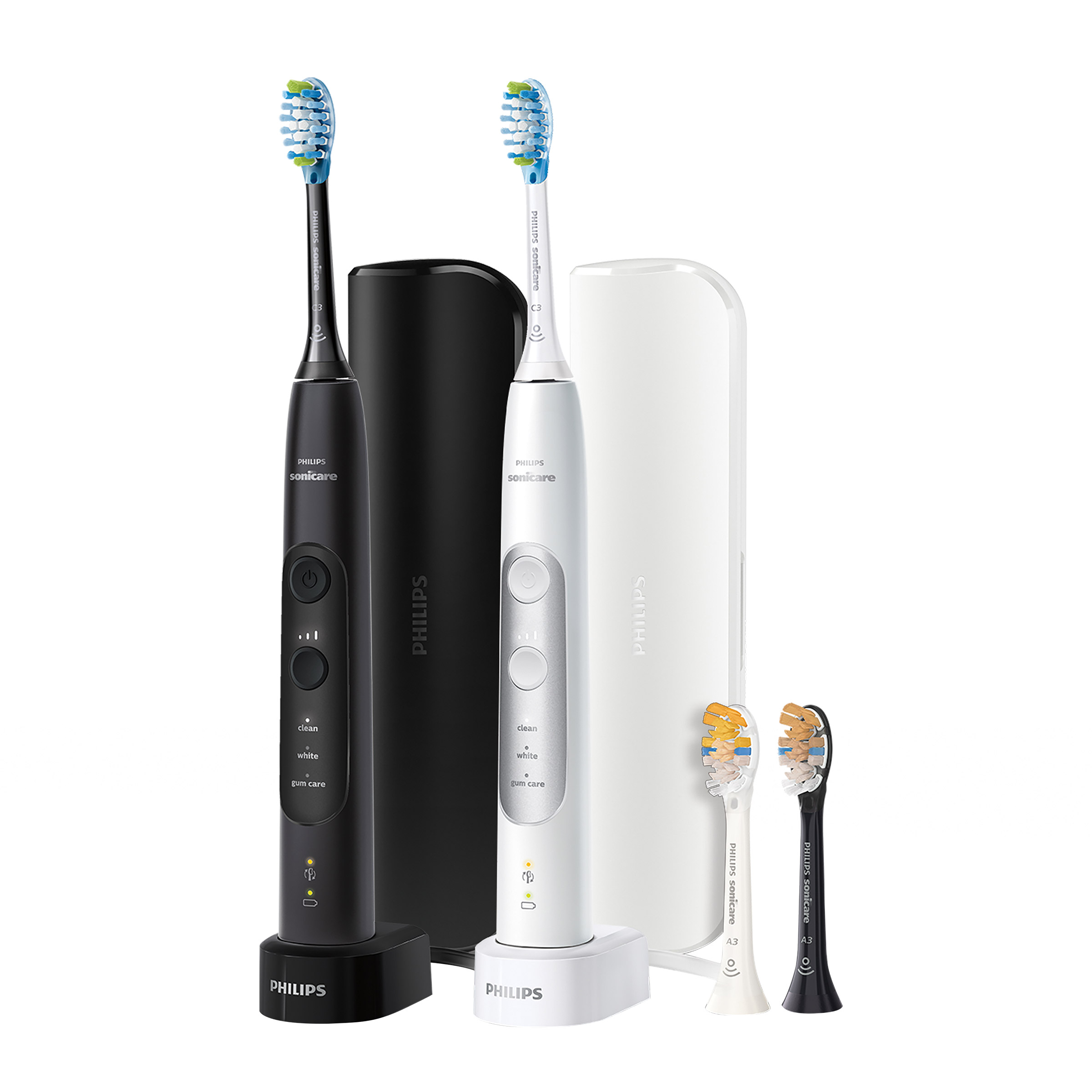 Philips Sonicare ProtectClean 2本セット Philips Sonicare Electric Optimal Clean Toothbrush with