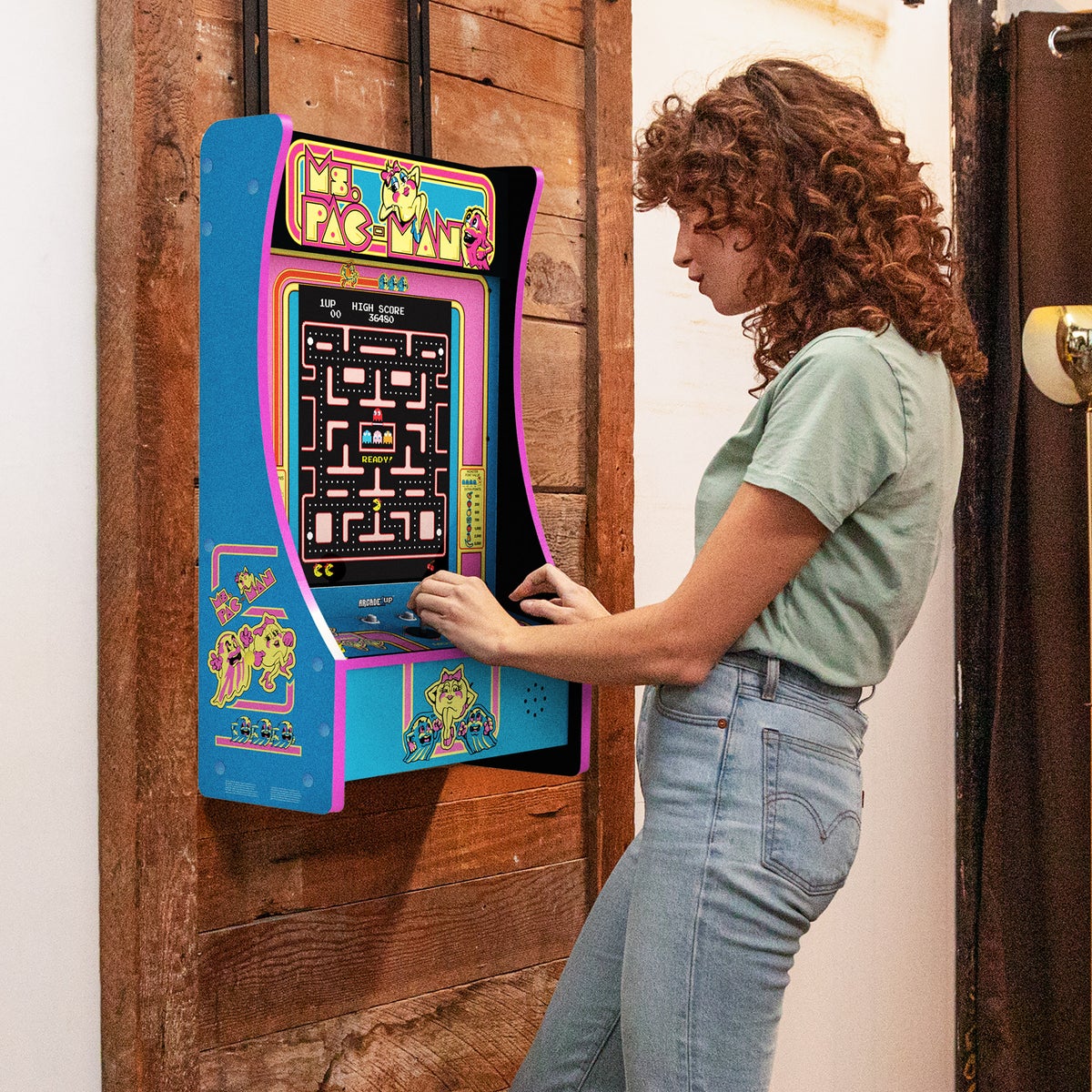 Arcade1Up Ms. PAC-MAN Partycade 12 Games in 1 | Costco Arcade1Up Ms. PAC-MAN Partycade 12 Games in 1 | Costco