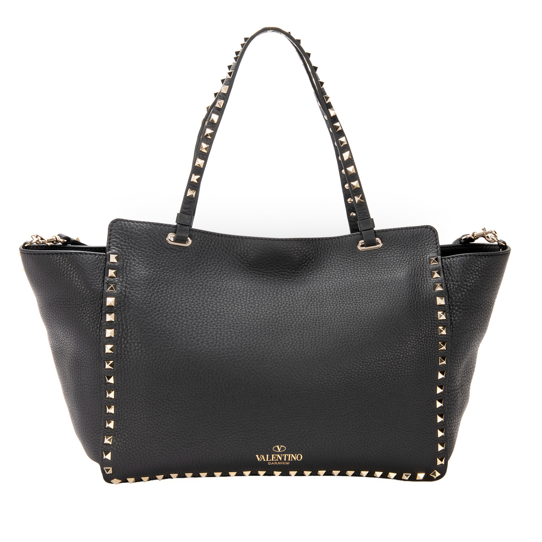 Valentino Rockstud Satchel, Black | Costco