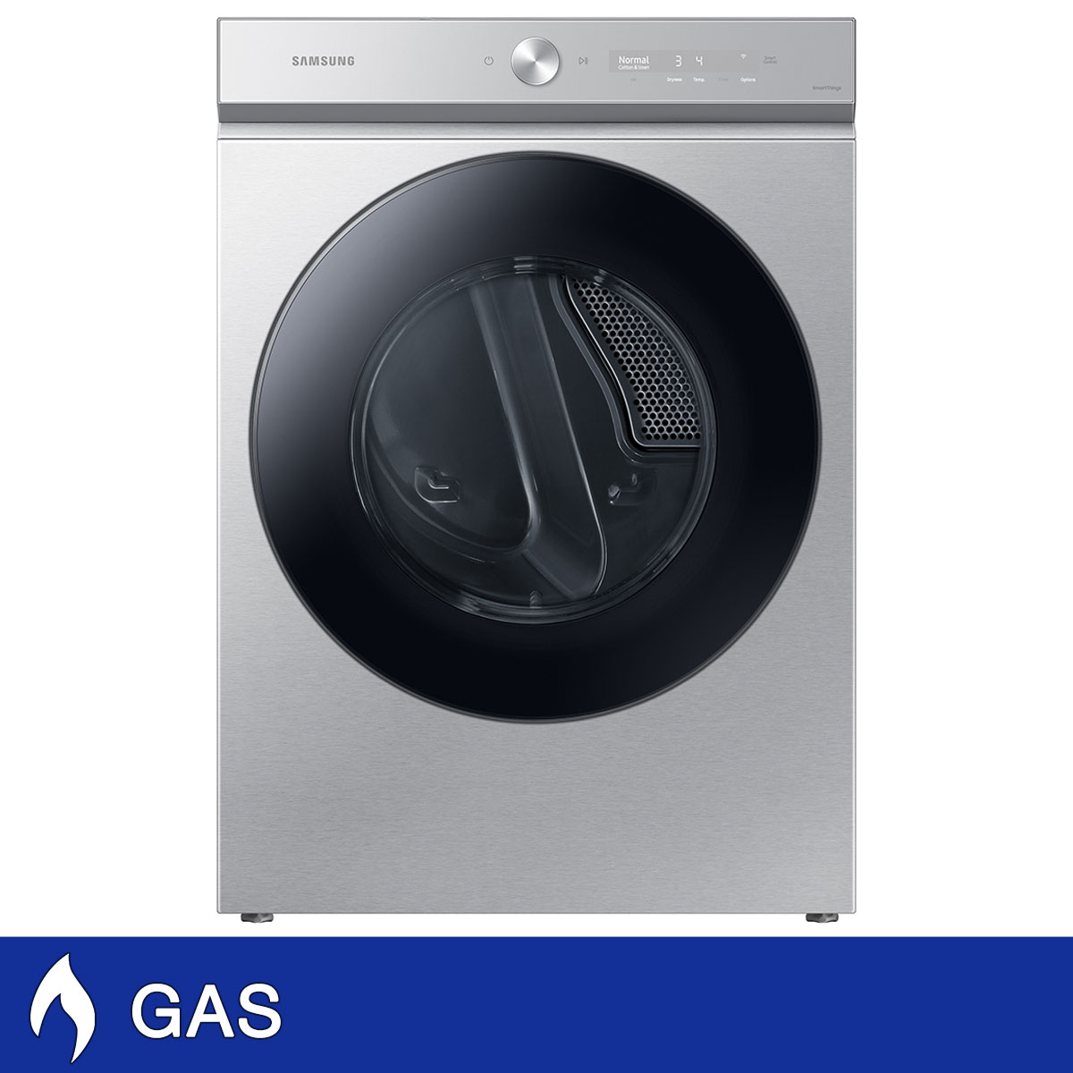 Samsung Bespoke 7.6 cu. ft. Ultra Capacity GAS Dryer with Super Speed Dry and AI Smart Dial