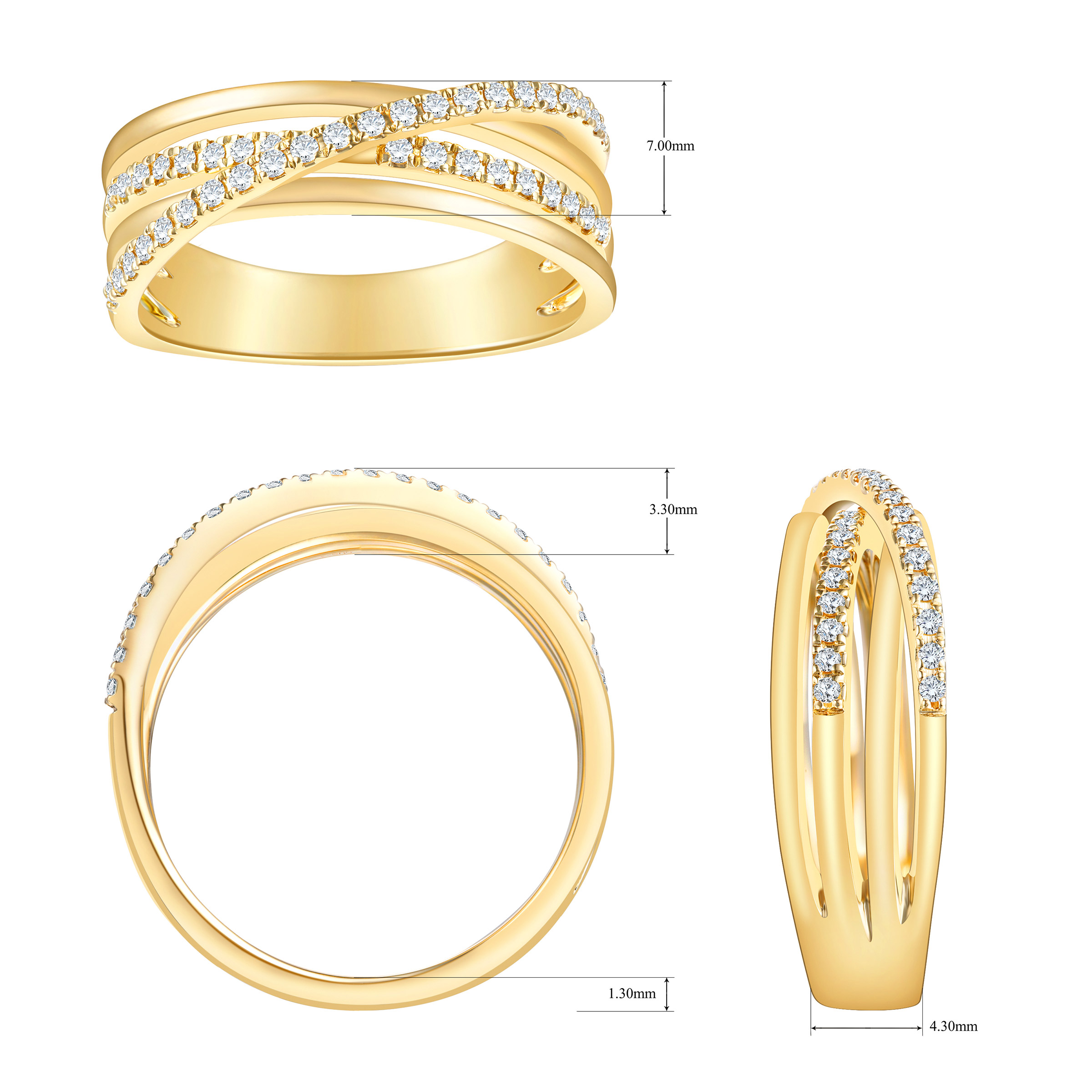 Round Brilliant Diamond Ring (0.20 ctw) | Costco