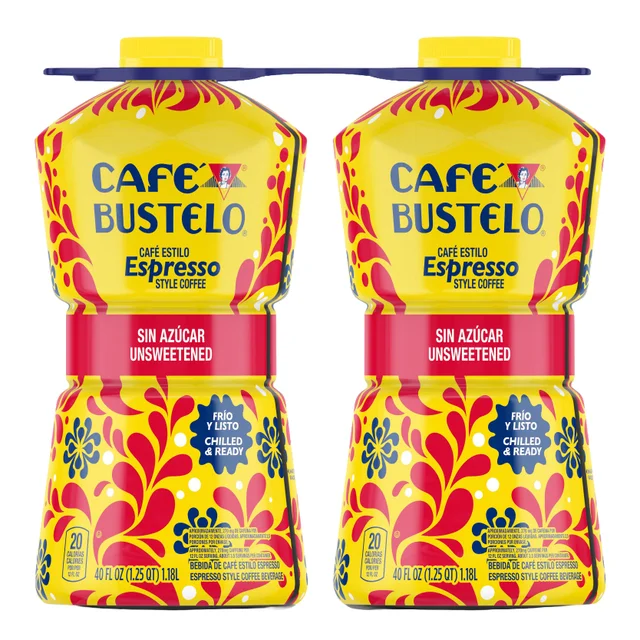 CAFE BUSTELO UNSWEET ESPRESSO BLEND 2/40 OZ