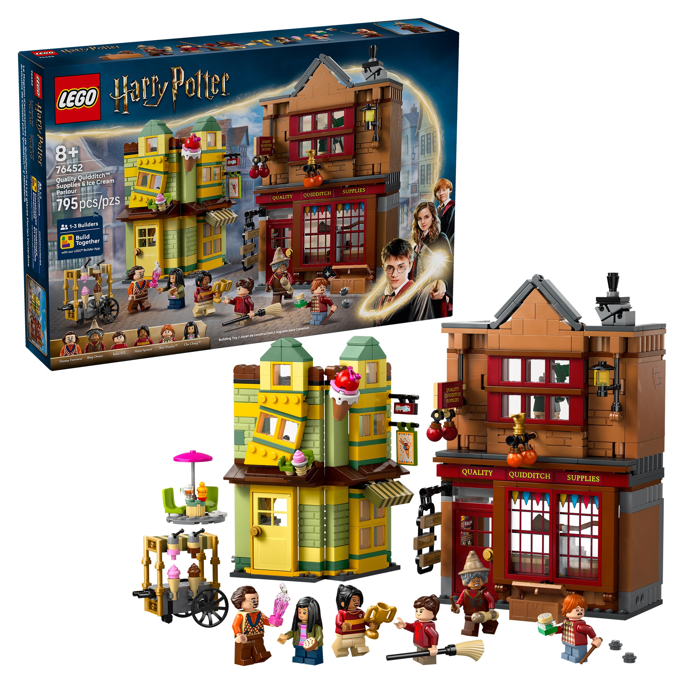 LEGO Harry Potter Quality Quidditch Supplies & Ice Cream Parlour