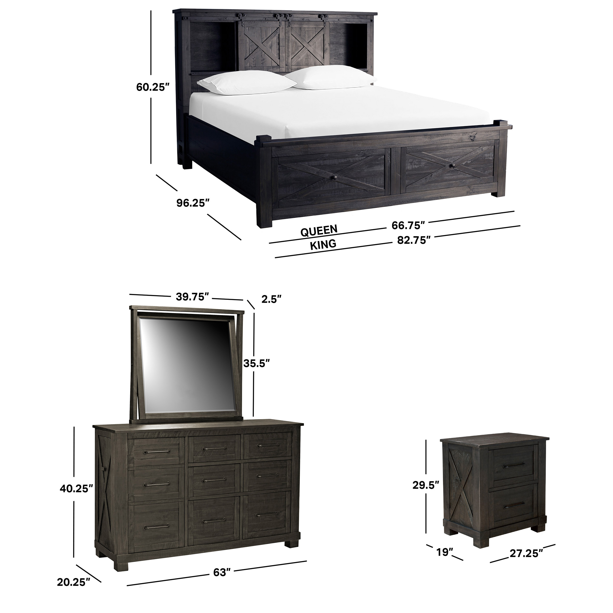 Alpine Ridge Bedroom Collection in Brown | Costco