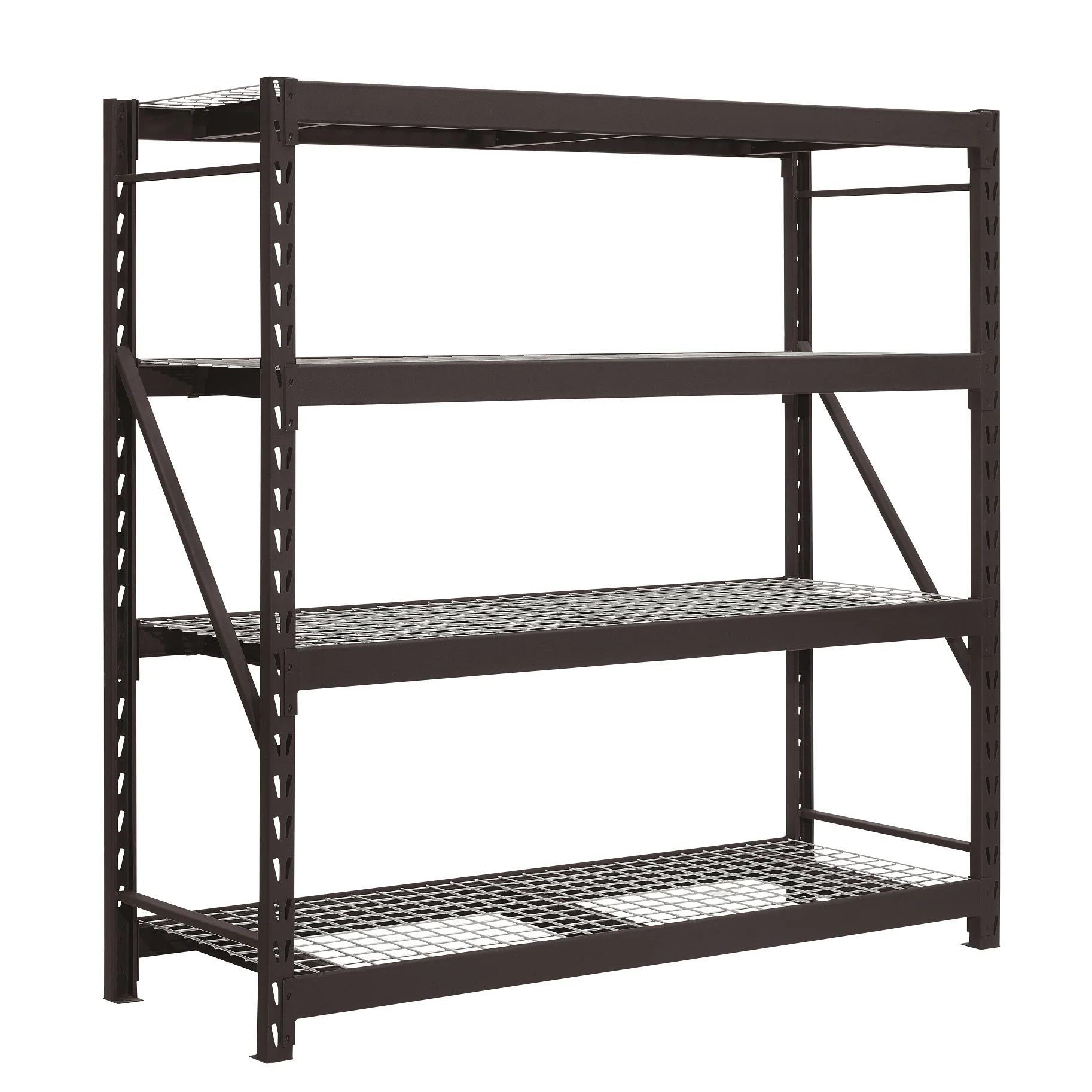 Gorilla Rack Industrial Shelving, 77” x 24” x 72"