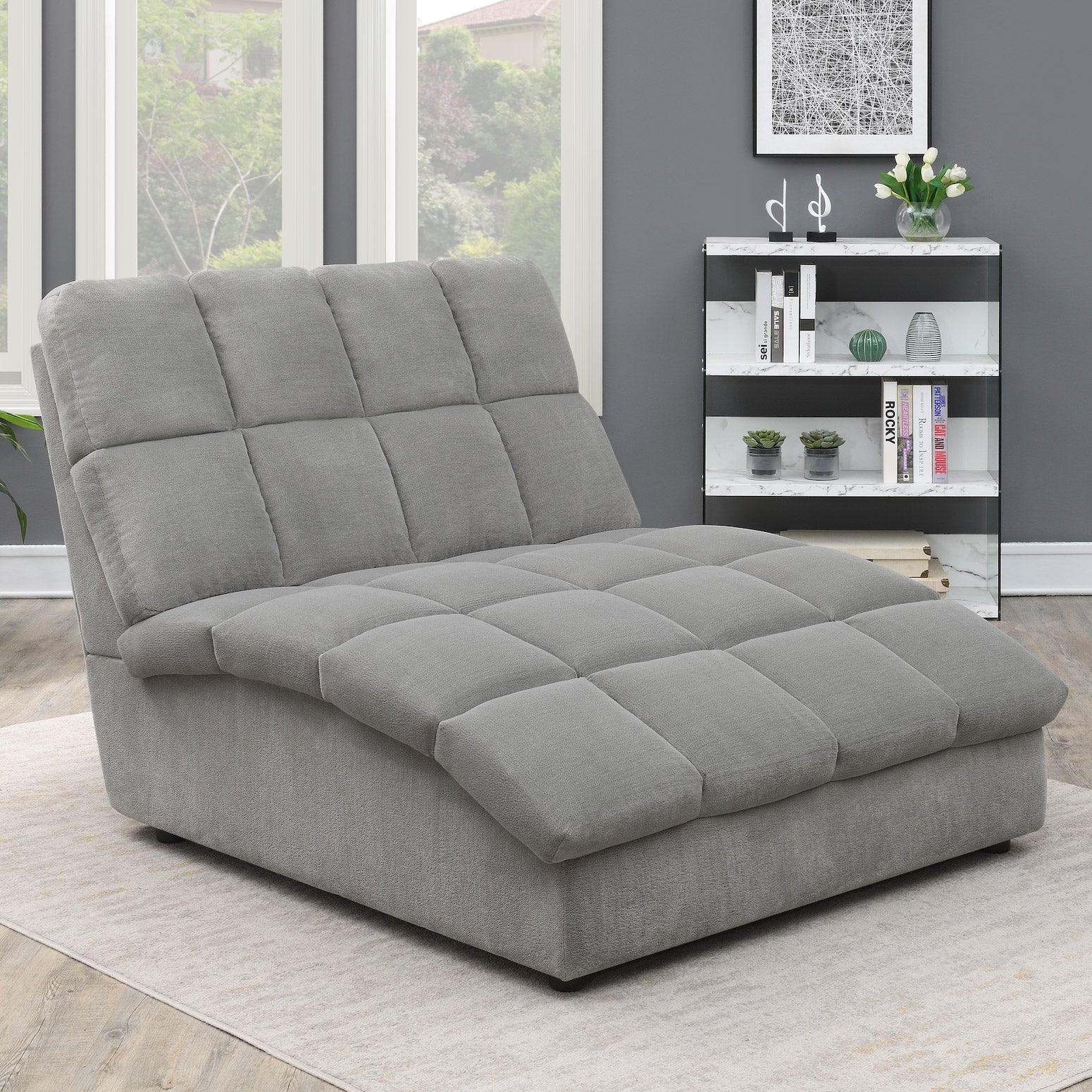 【  コストコ  】Synergy Fabric Chaise 布製チェイス 100657631-847__1?auto=webp&