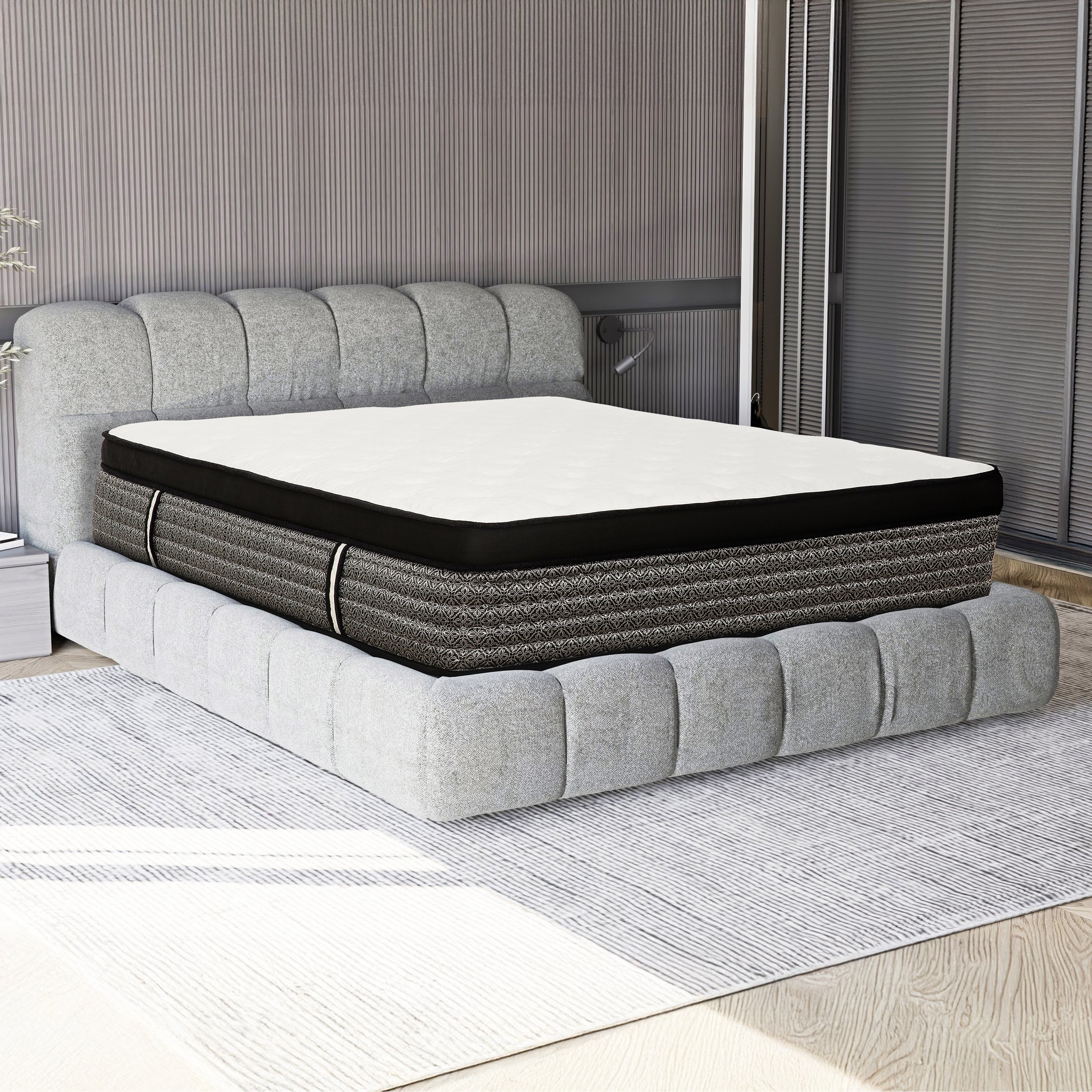 Contessa 40.6 (16 in.) Euro Top Pocket Coil Hybrid Mattress