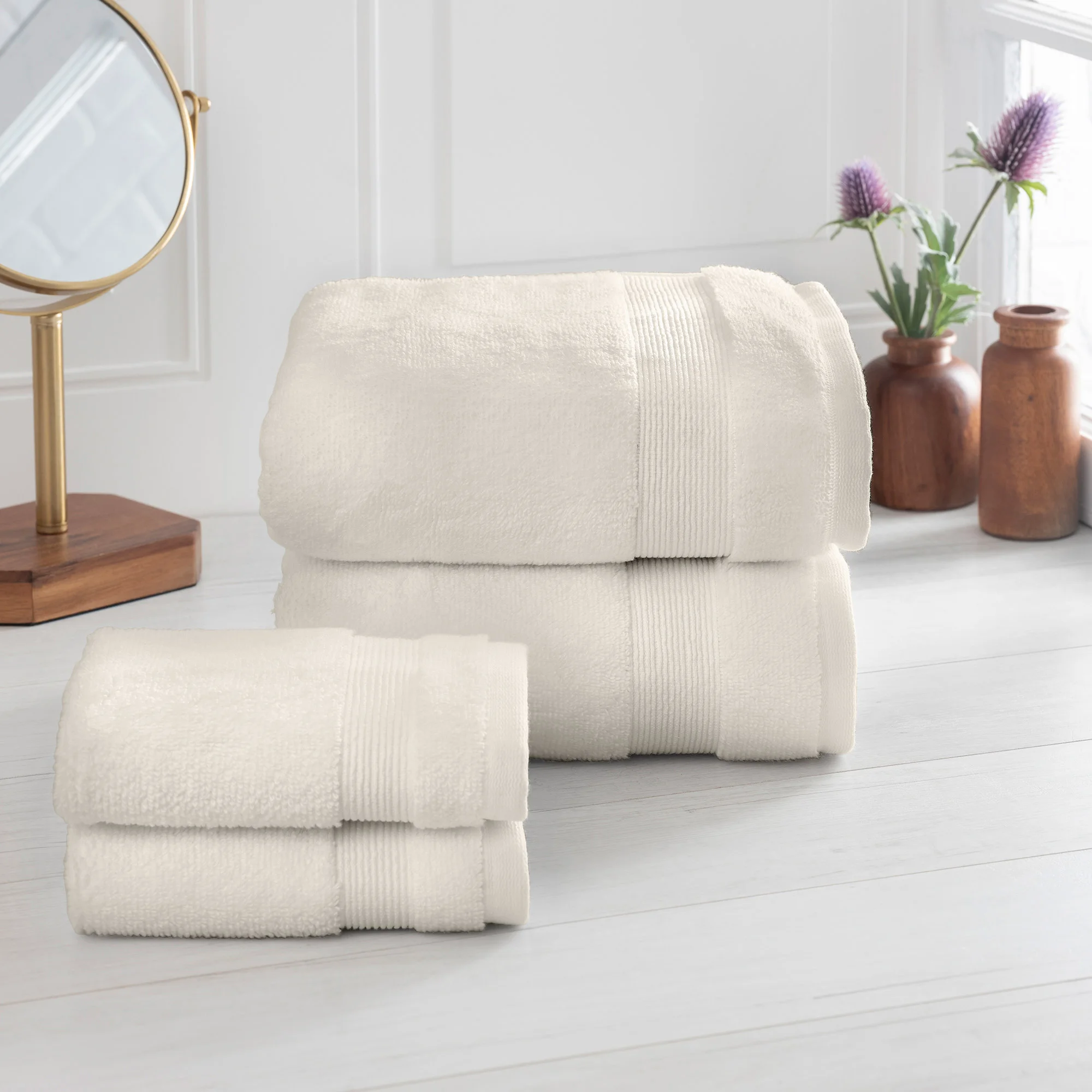 Purely Organic Towel Sets Hand Towels