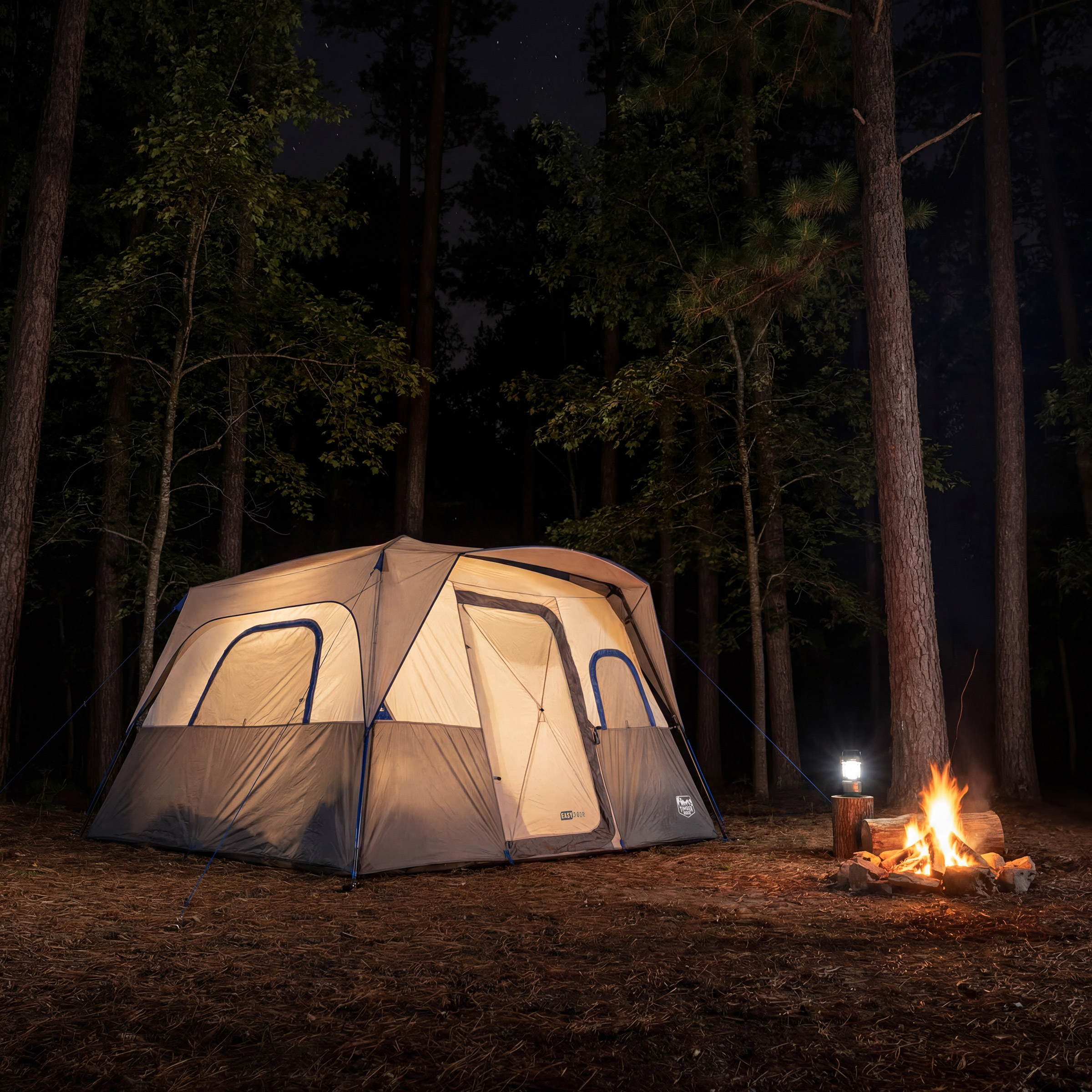 Timber Ridge 6-person Cabin Tent with Hub Door | Costco
