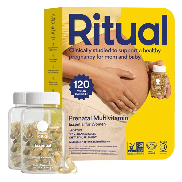 RITUAL PRENATAL MULTIVITAMIN 120 CAPSULES