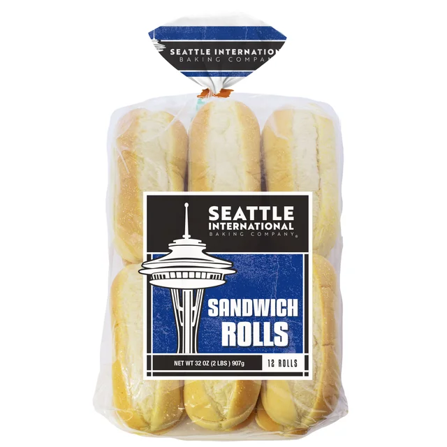 SEATTLE INTERNATIONAL SANDWICH ROLLS 12 CT