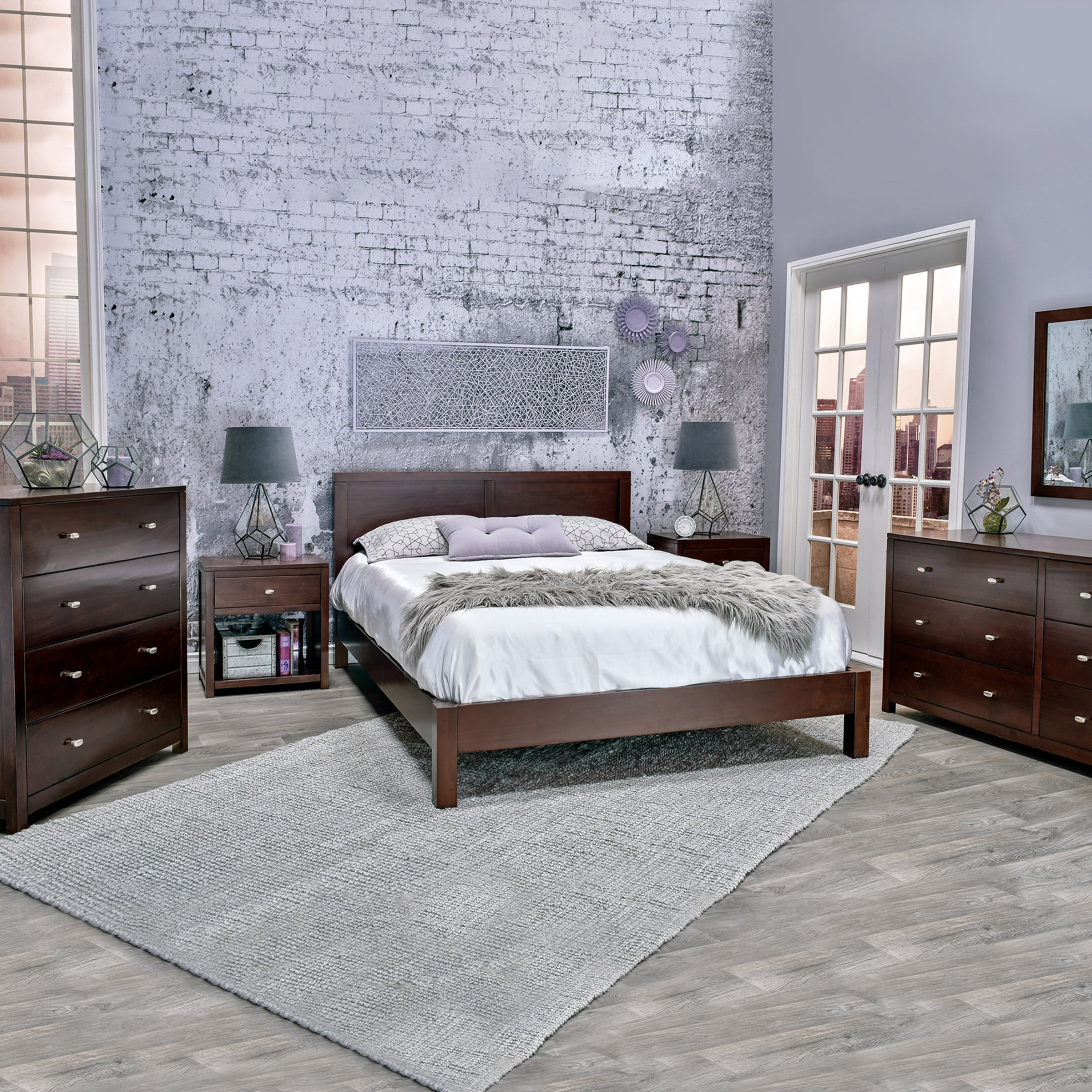 Pacifica Modern 5-piece Queen Bedroom Set