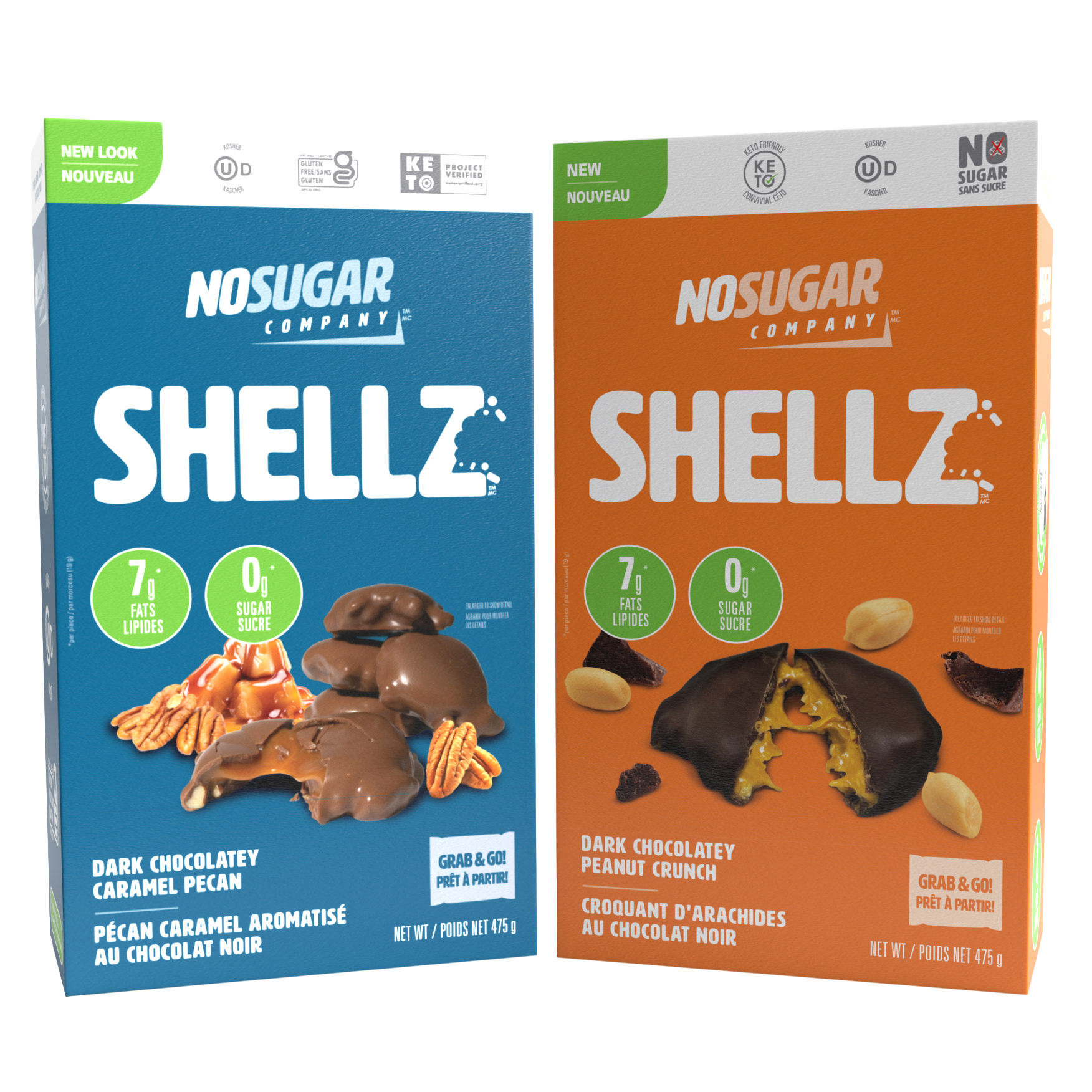 No Sugar Shellz, 2 × 475 g