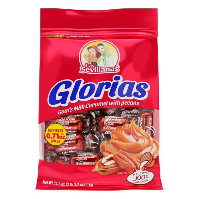 LAS SEVILLANAS GLORIAS GOAT MILK CNDY 35.27 OZ