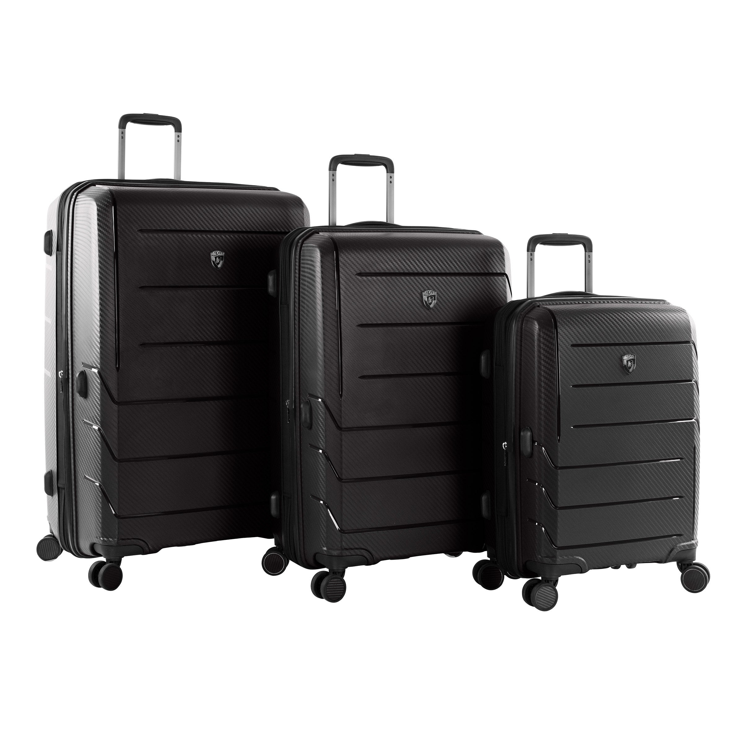 Heys Carbon-X 3-piece Hardside Luggage Set | Costco