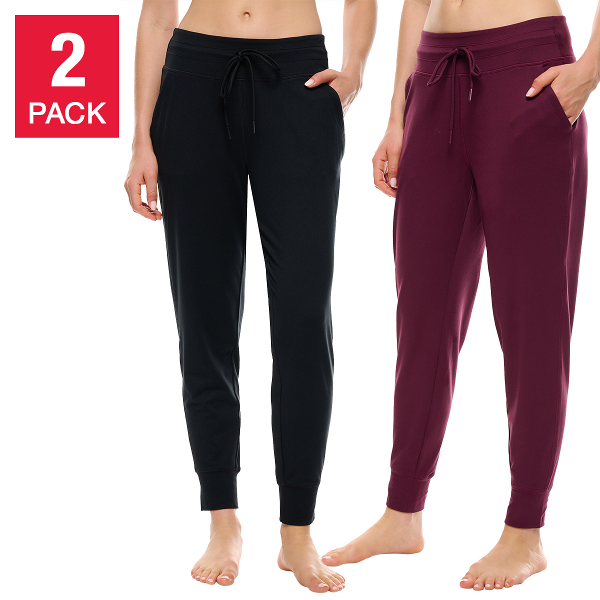 Lolë Women’s Lounge Pant, 2-pack