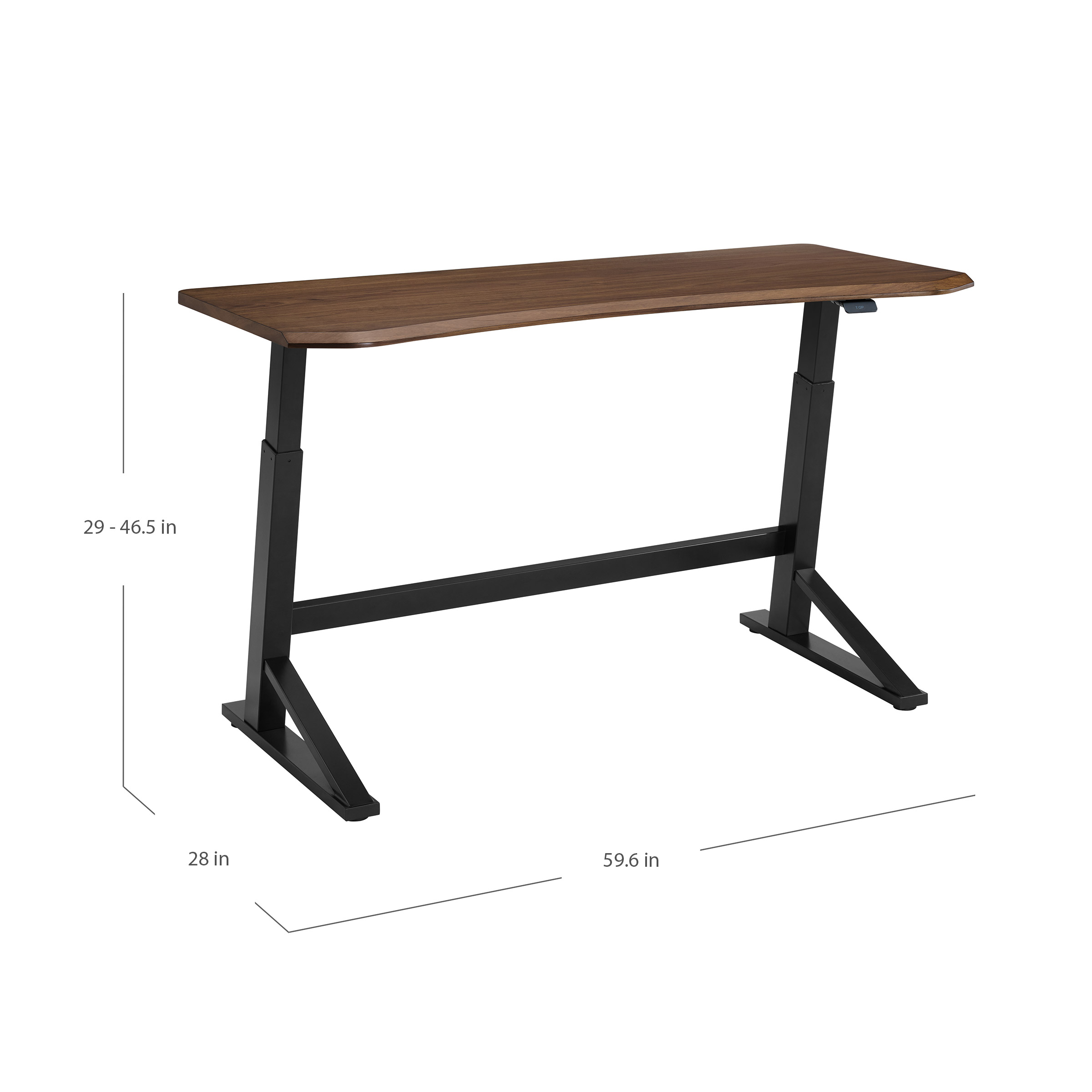 Teagan 60” Adjustable Height Desk | Costco