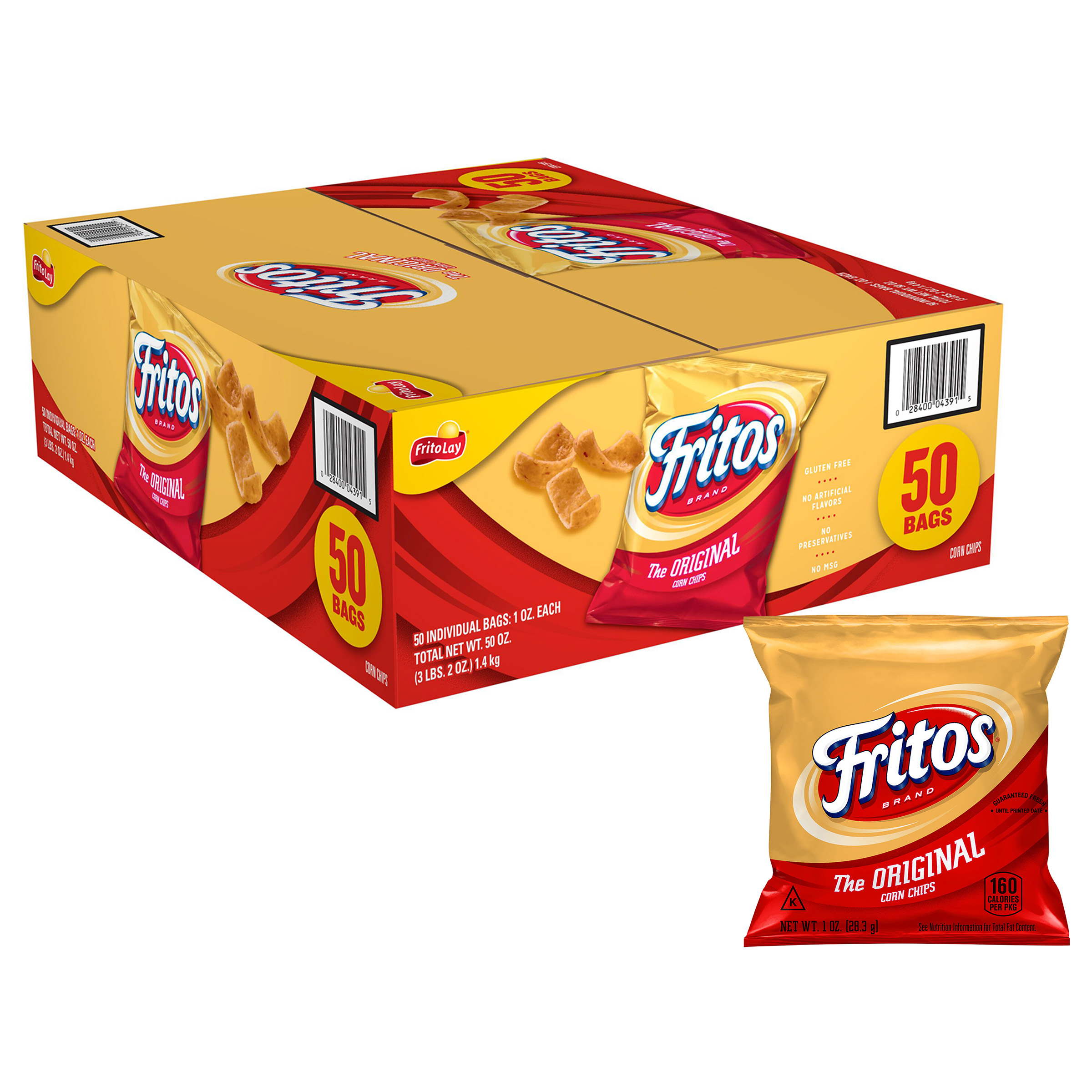 Fritos Original Corn Chips  1 oz.  50-count