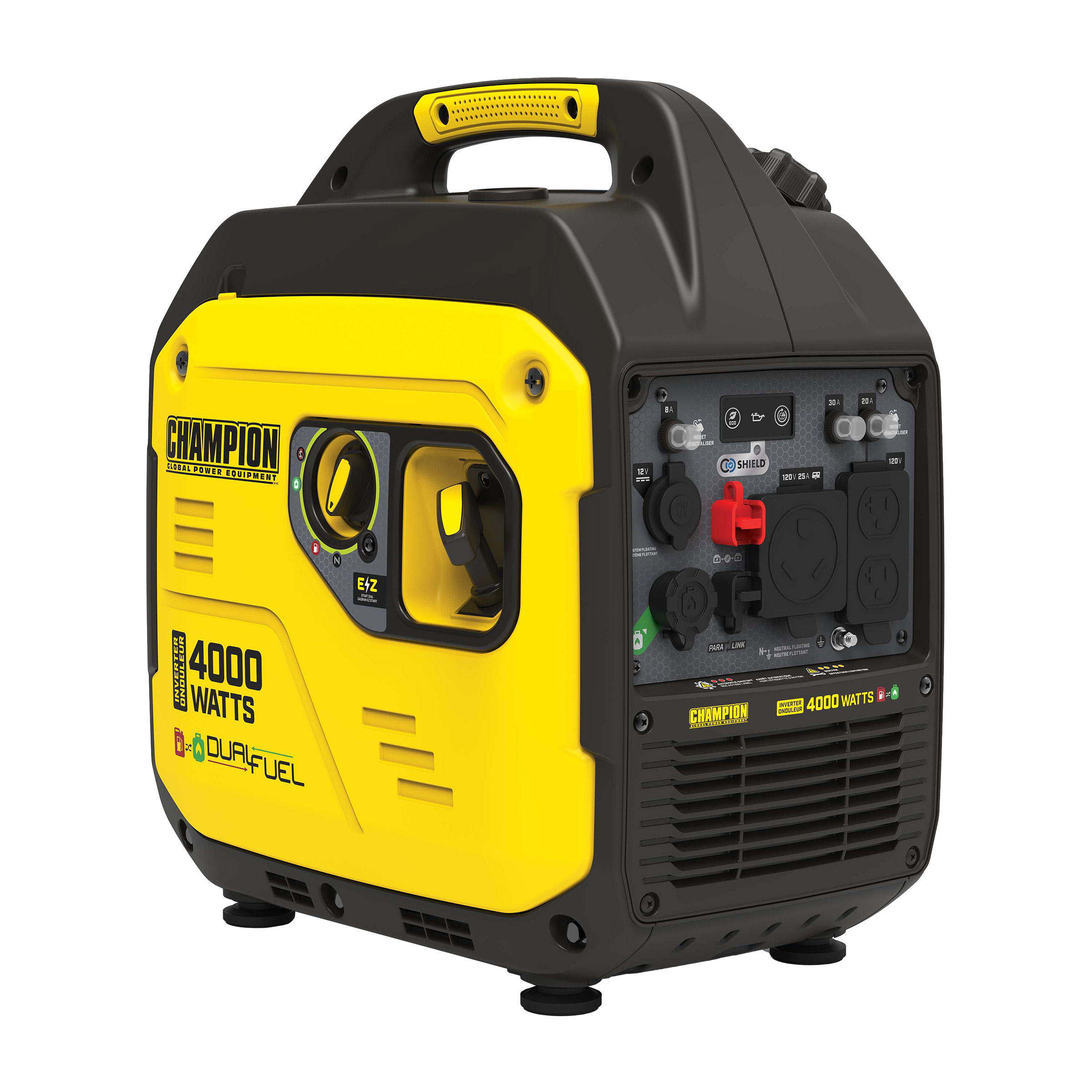 Champion 3000W Running / 4000W Peak Dual Fuel Inverter Generator