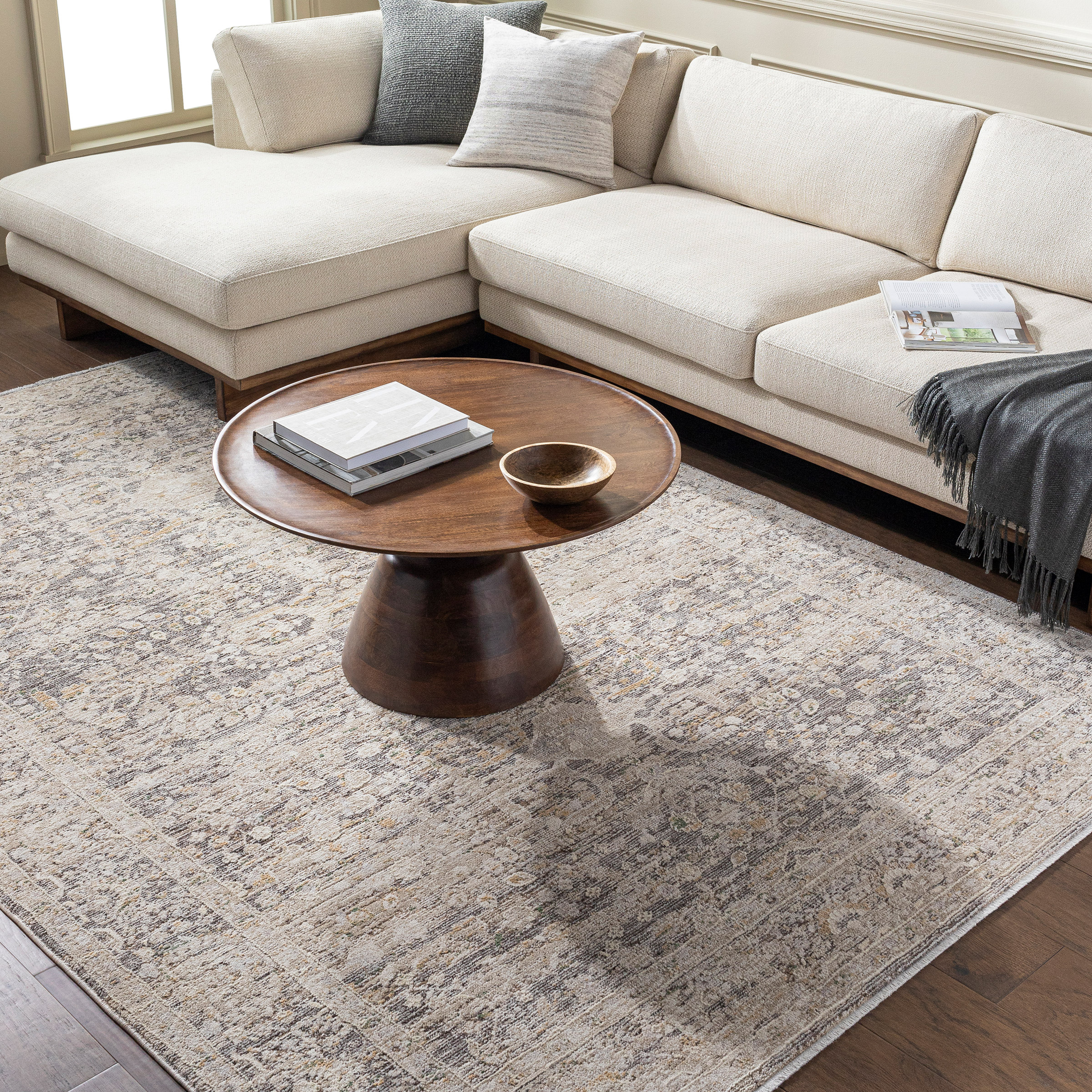 Peighton Area Rug Collection  Gray