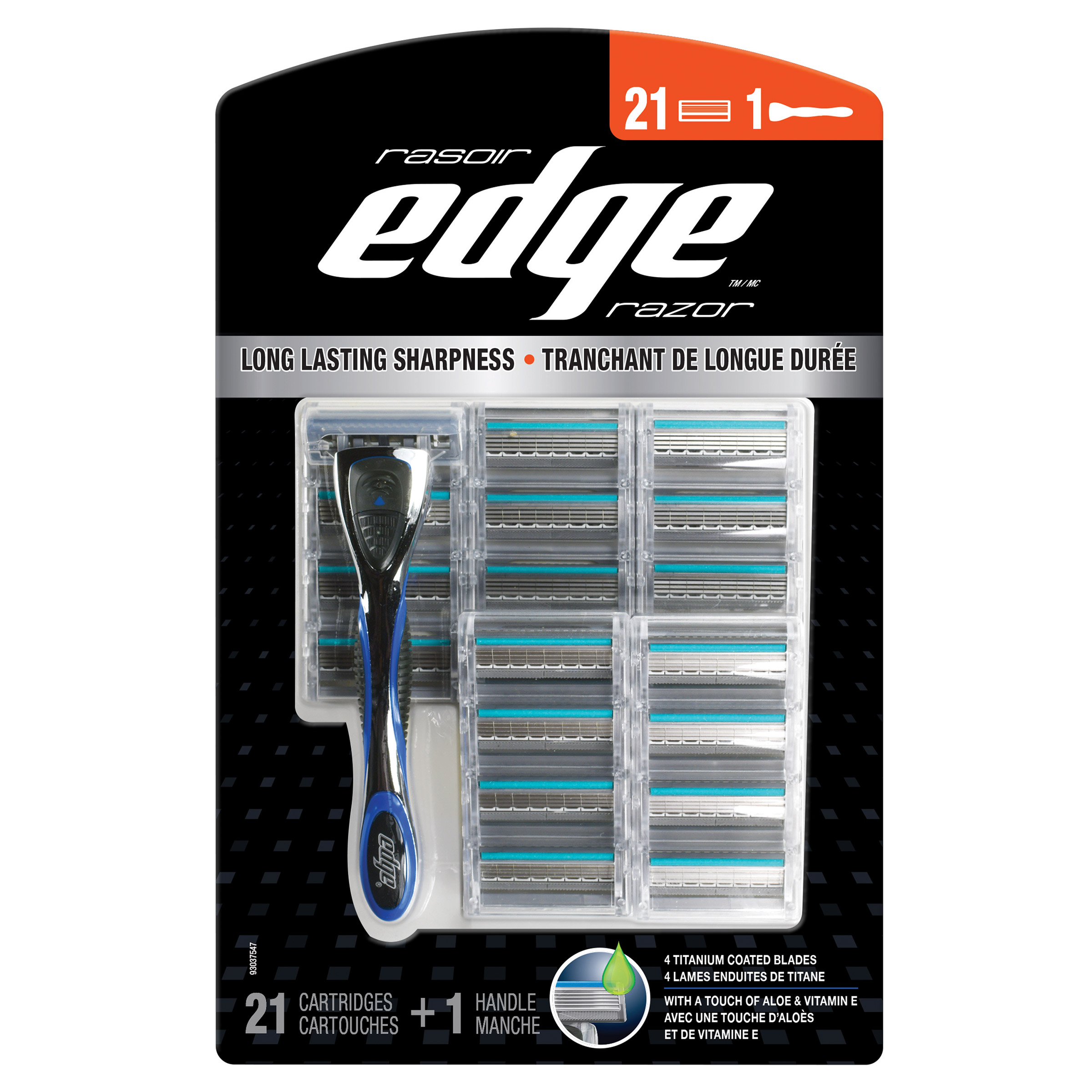 Edge Razor + 21 Cartridges