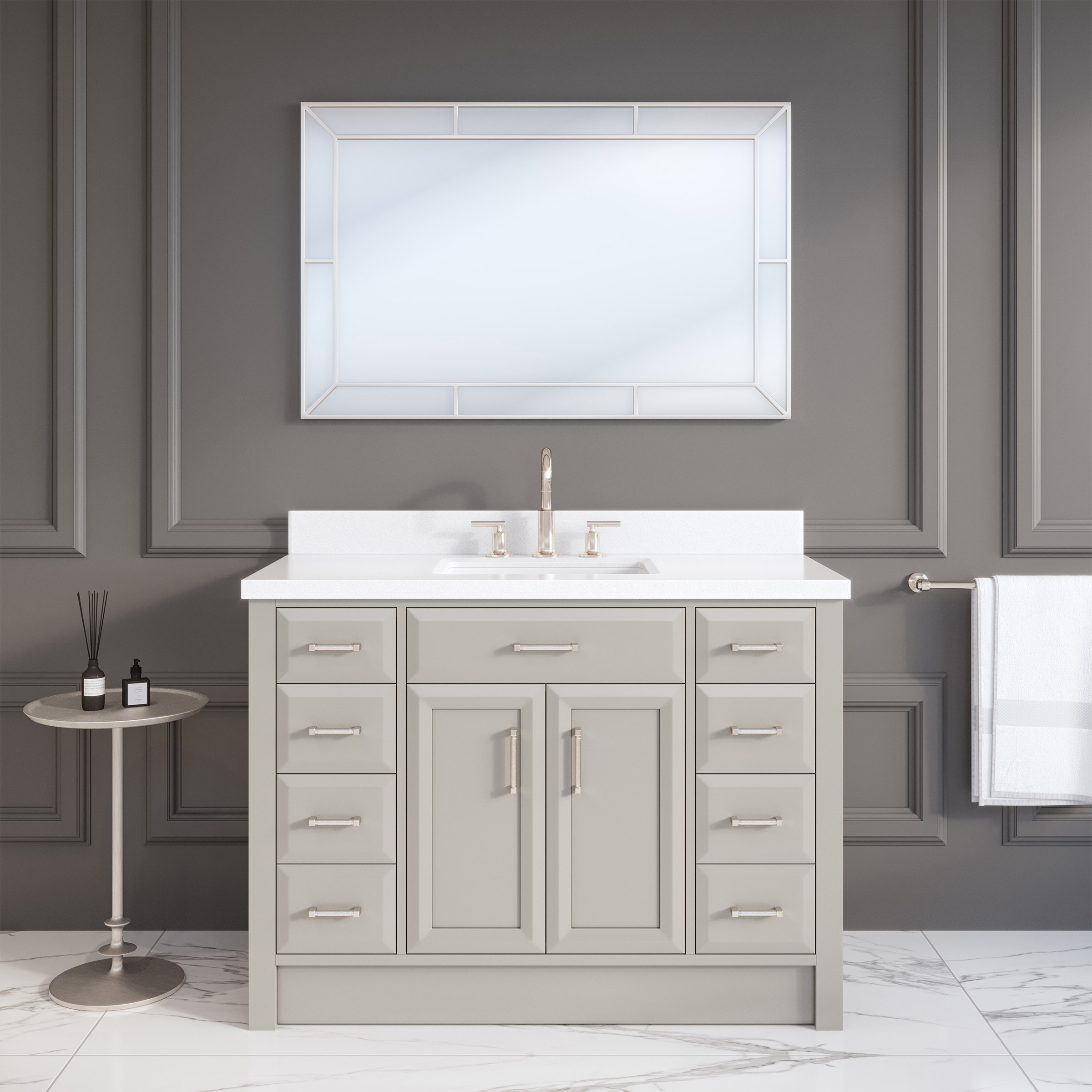 Studio Bathe Calais II 48 in. Single Vanity