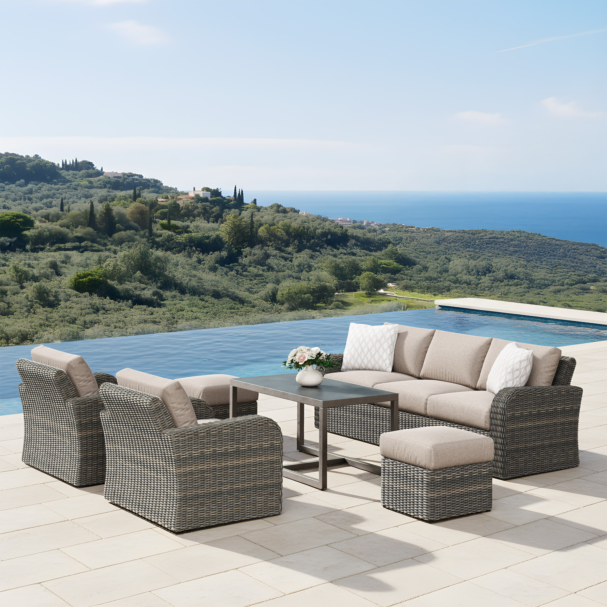 Veranda Classics Durham 6-piece Outdoor Seating Set | Costco