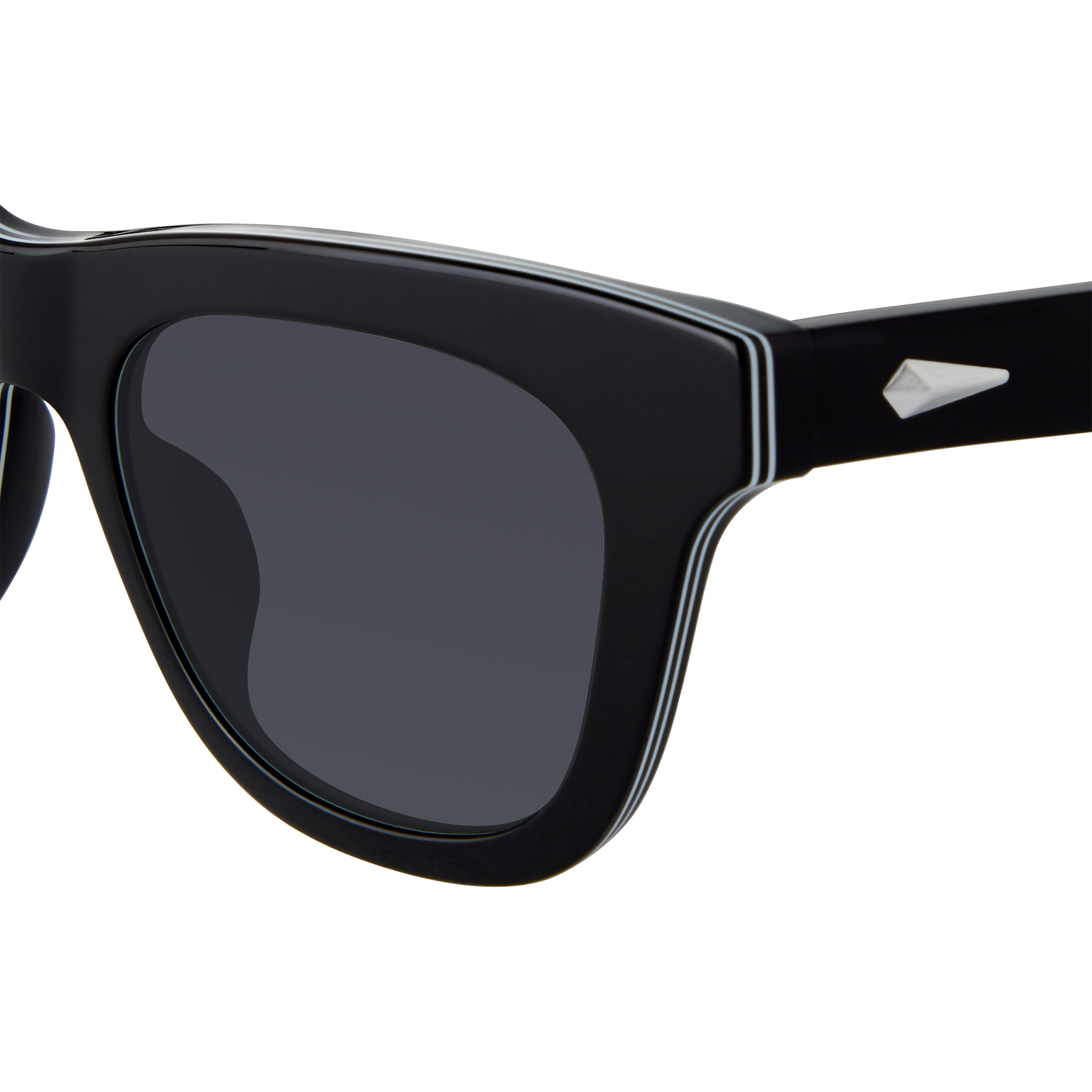 Rag & Bone Unisex Sunglass NWT Black/Grey Rag & Bone RNB1086/S Black Grey Sunglasses | Costco main image 4