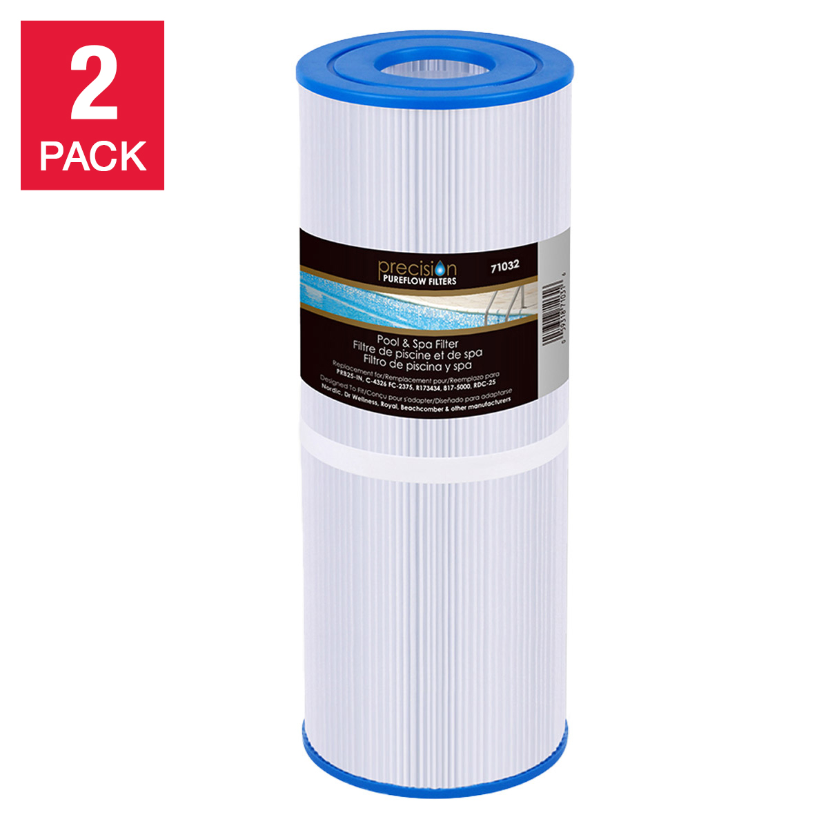 Precision Pureflow 71032 Spa Filter 