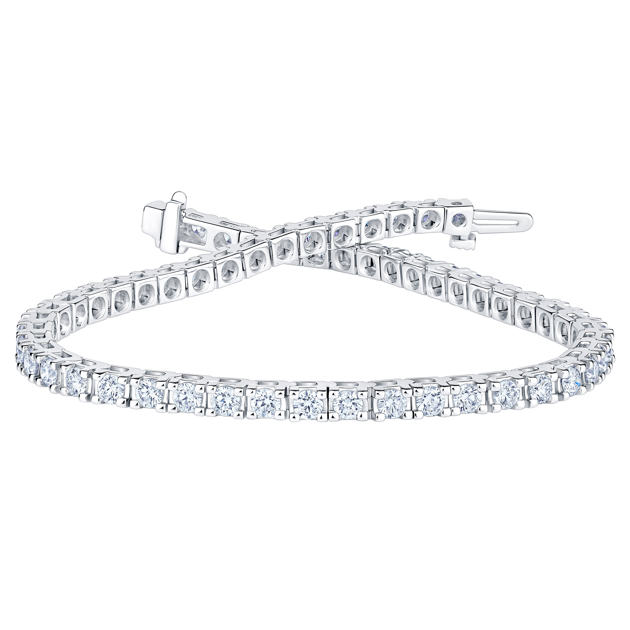 Round Brilliant Diamond Bracelet (4.00 ctw)