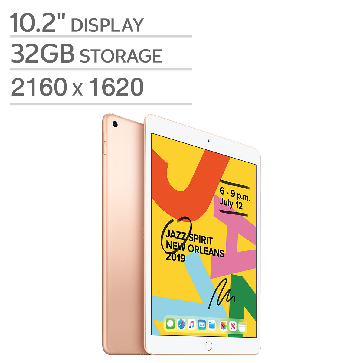 7th Gen Apple iPad A10 Fusion Chip 32GB | Costco