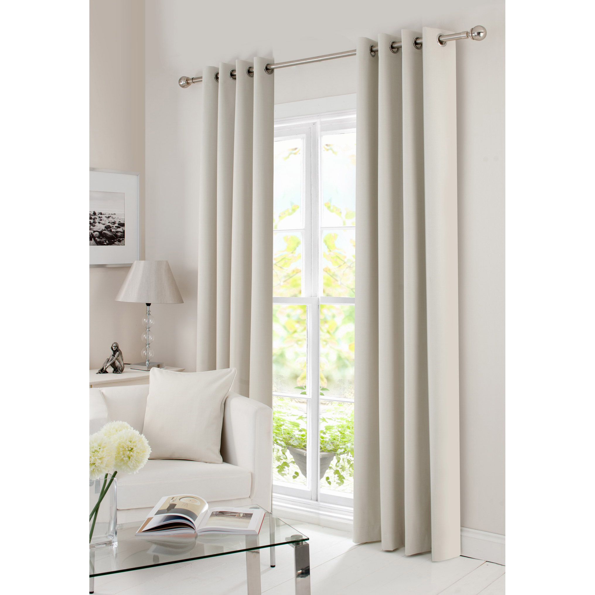 Gouchee Home Solar Blackout Curtain Panel, 2-panel