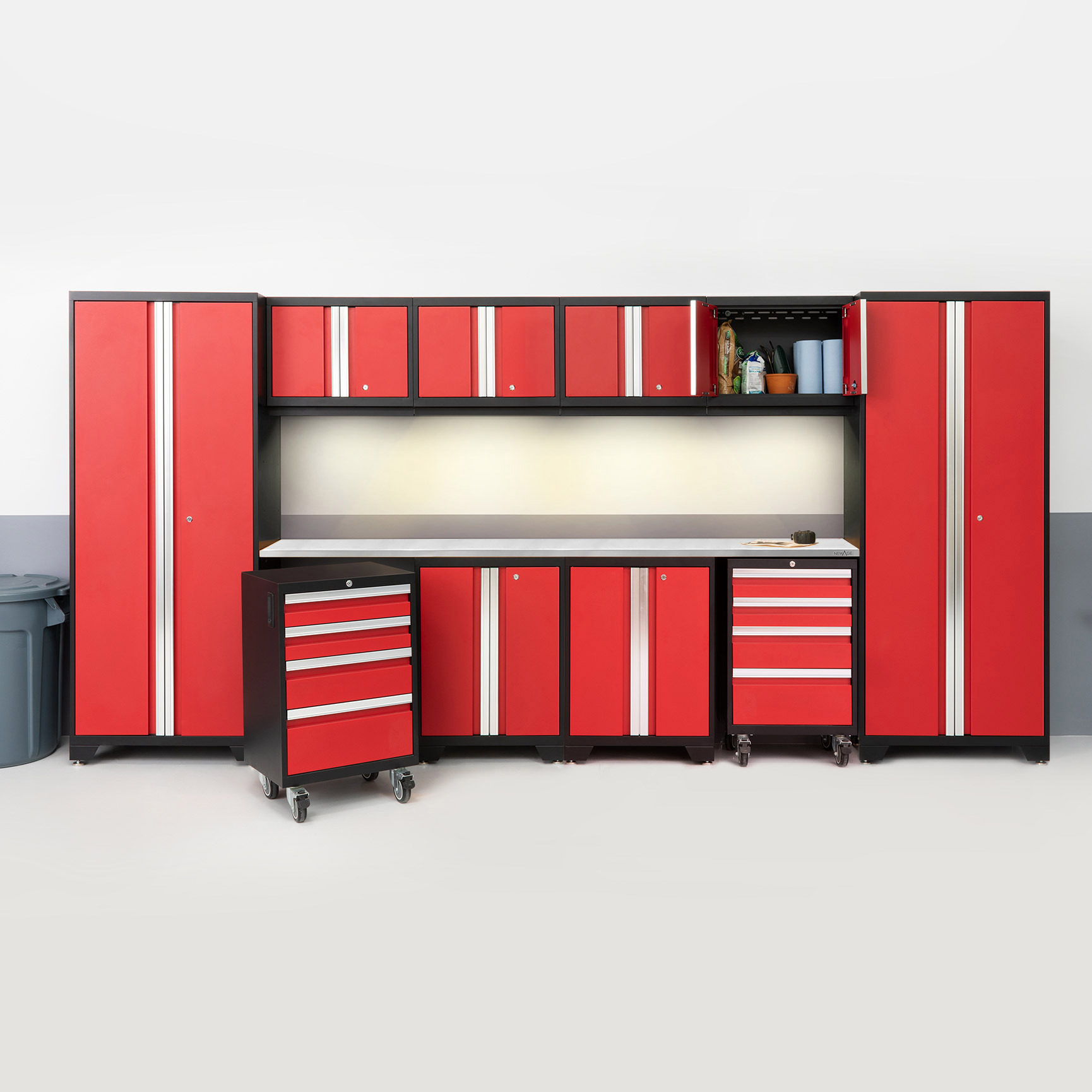 NewAge Products Bold 3.0 Series 12-piece Garage Storage System