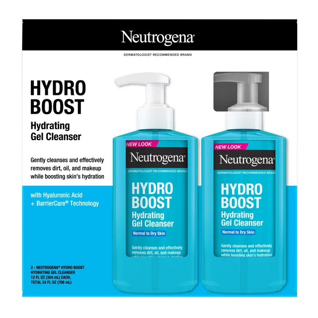 NEUTROGENA HYDRO BOOST GEL CLEANSER 2 - 12 FL OZ